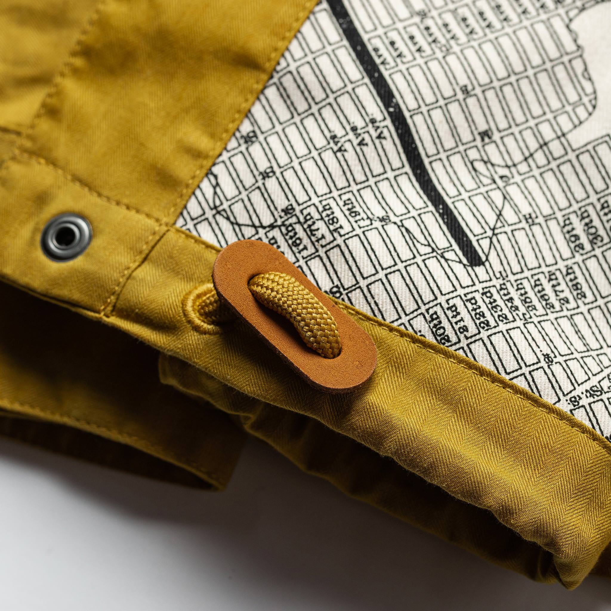 The Lombardi Jacket in Mustard Dry Wax - Image 9