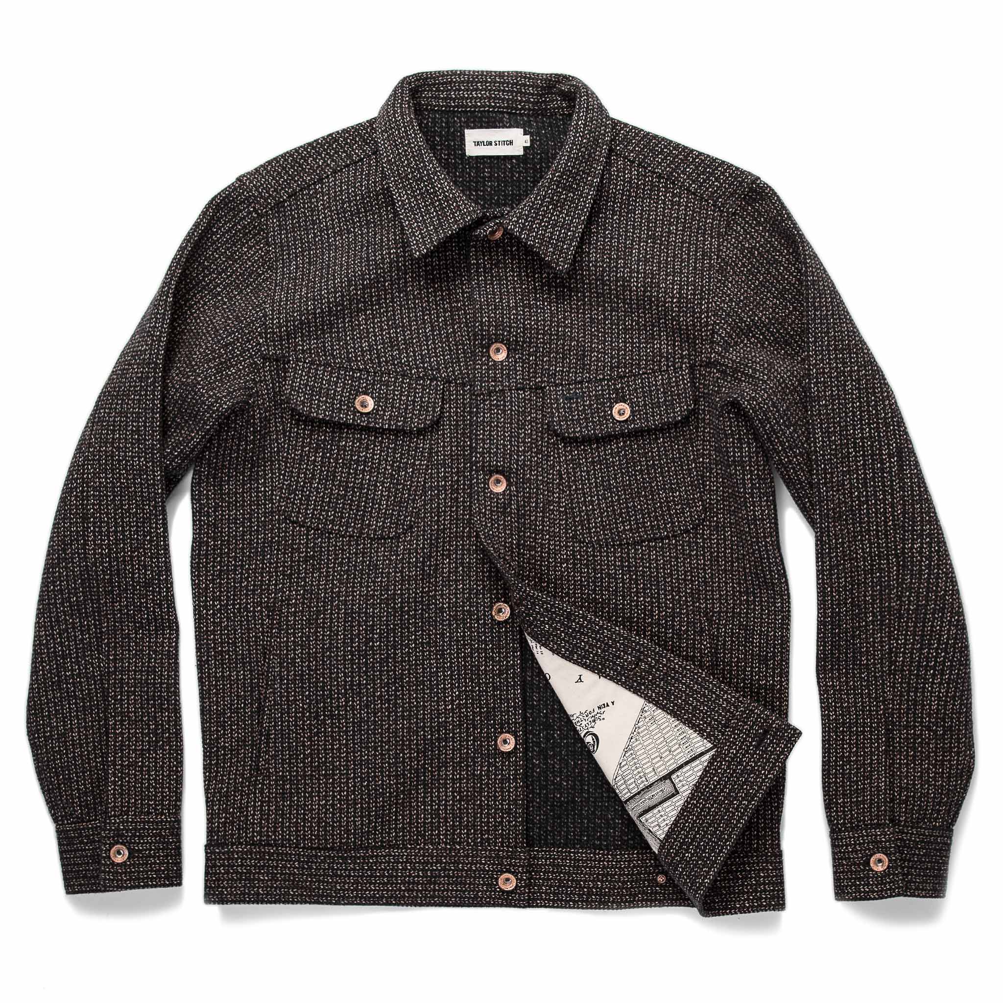 The Long Haul Jacket in Wool Beach Cloth - Image 11