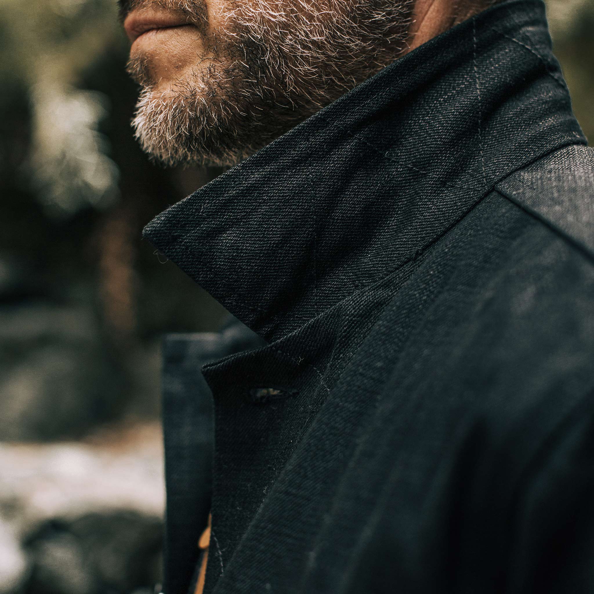 The Long Haul Jacket in Black Selvage - Image 5