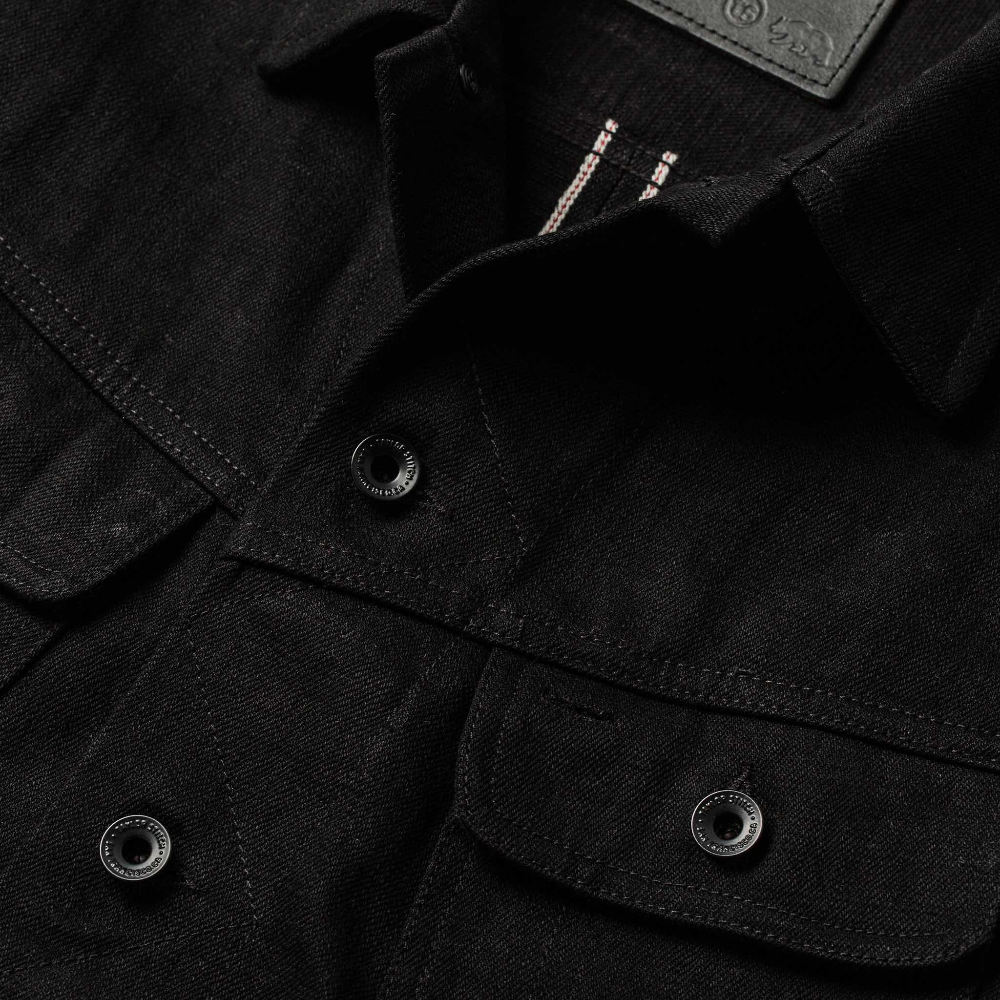 The Long Haul Jacket in Black Selvage - Image 9