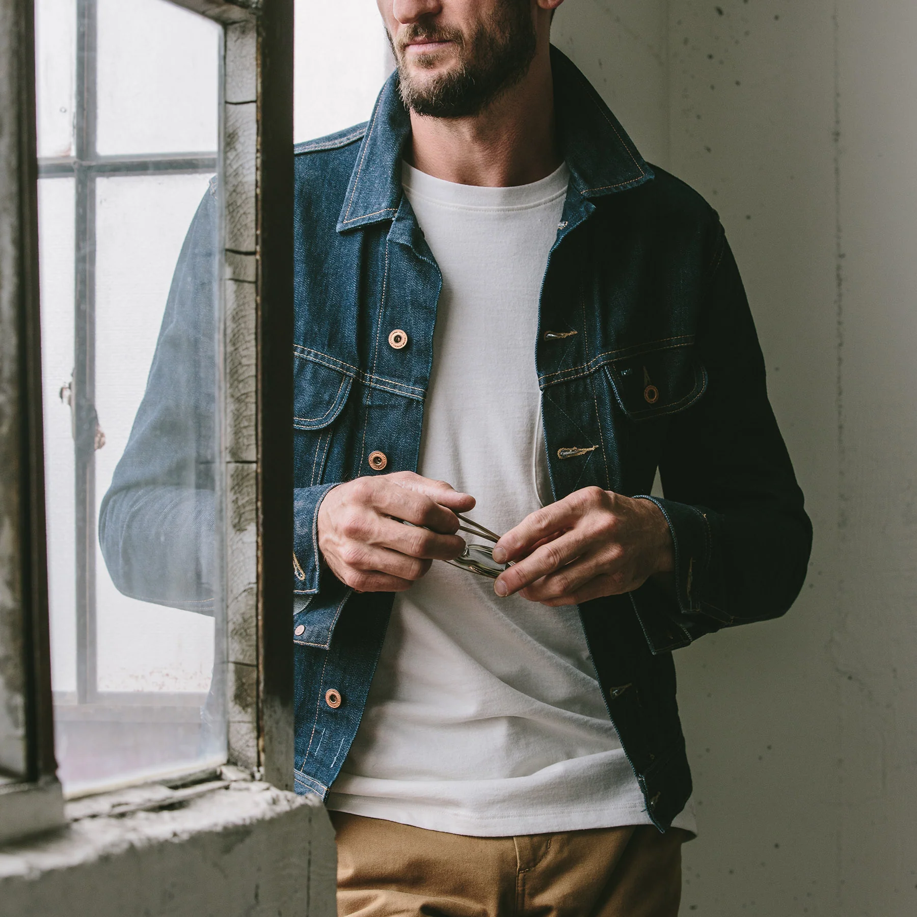 The Long Haul Jacket in Cone Mills '68 Selvage - Image 4