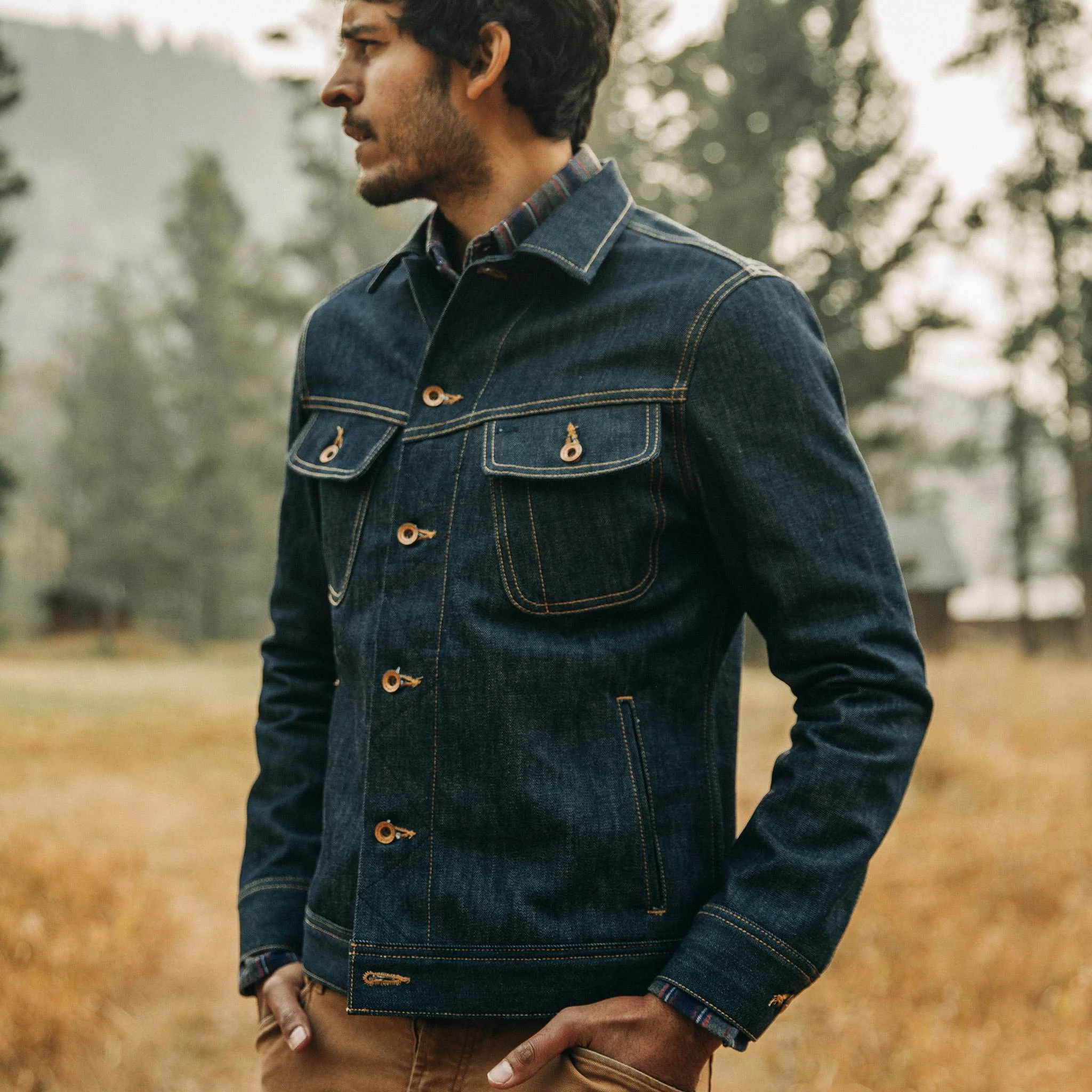 The Long Haul Jacket in Cone Mills Reserve Selvage - Image 2