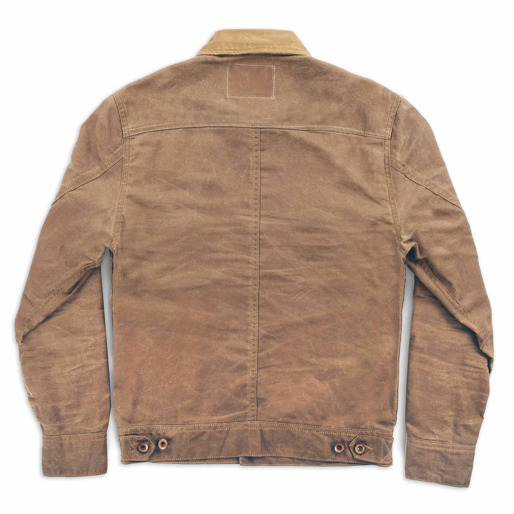 The Long Haul Jacket in Field Tan Waxed Canvas - Image 6