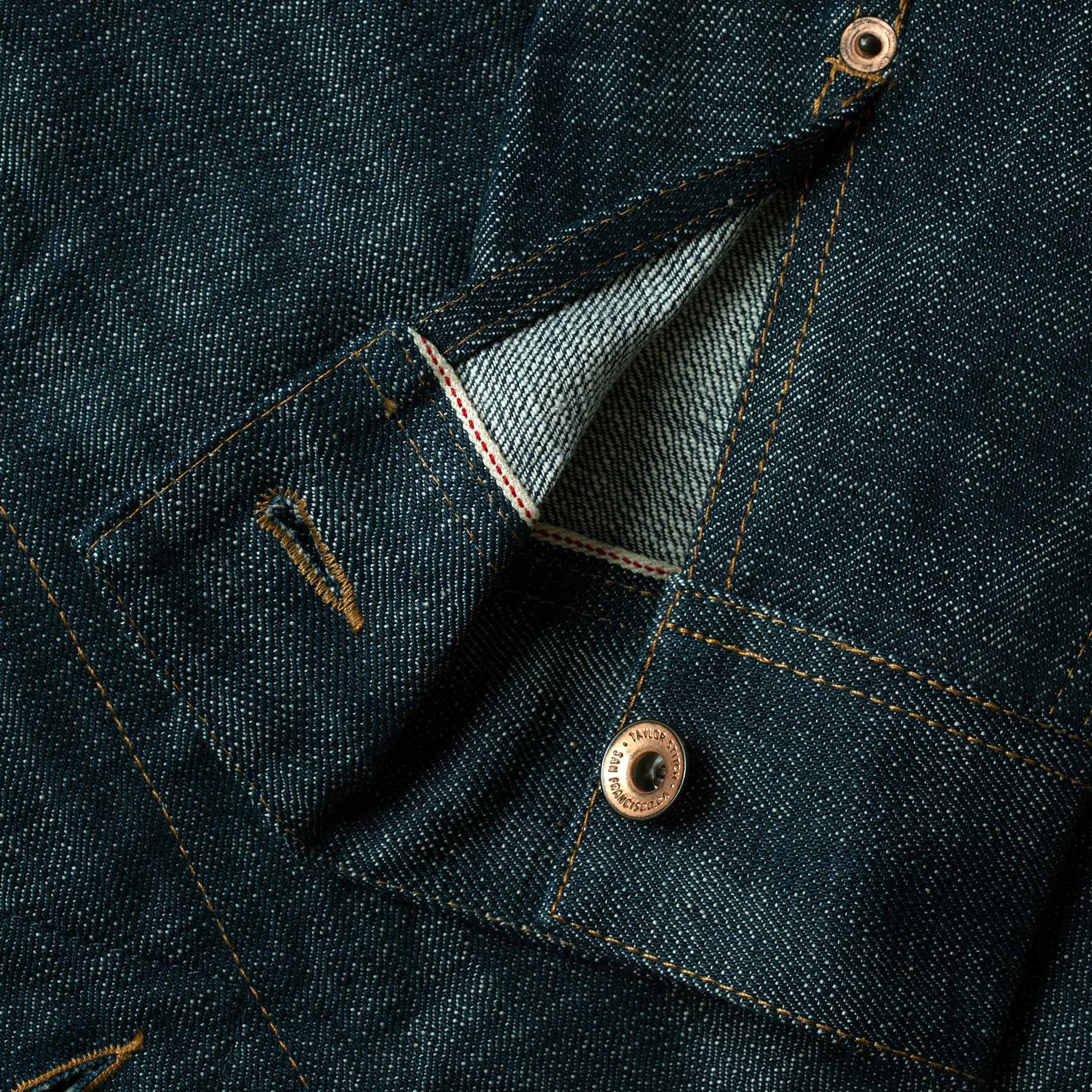 The Long Haul Jacket in Green Cast Selvage - Image 7