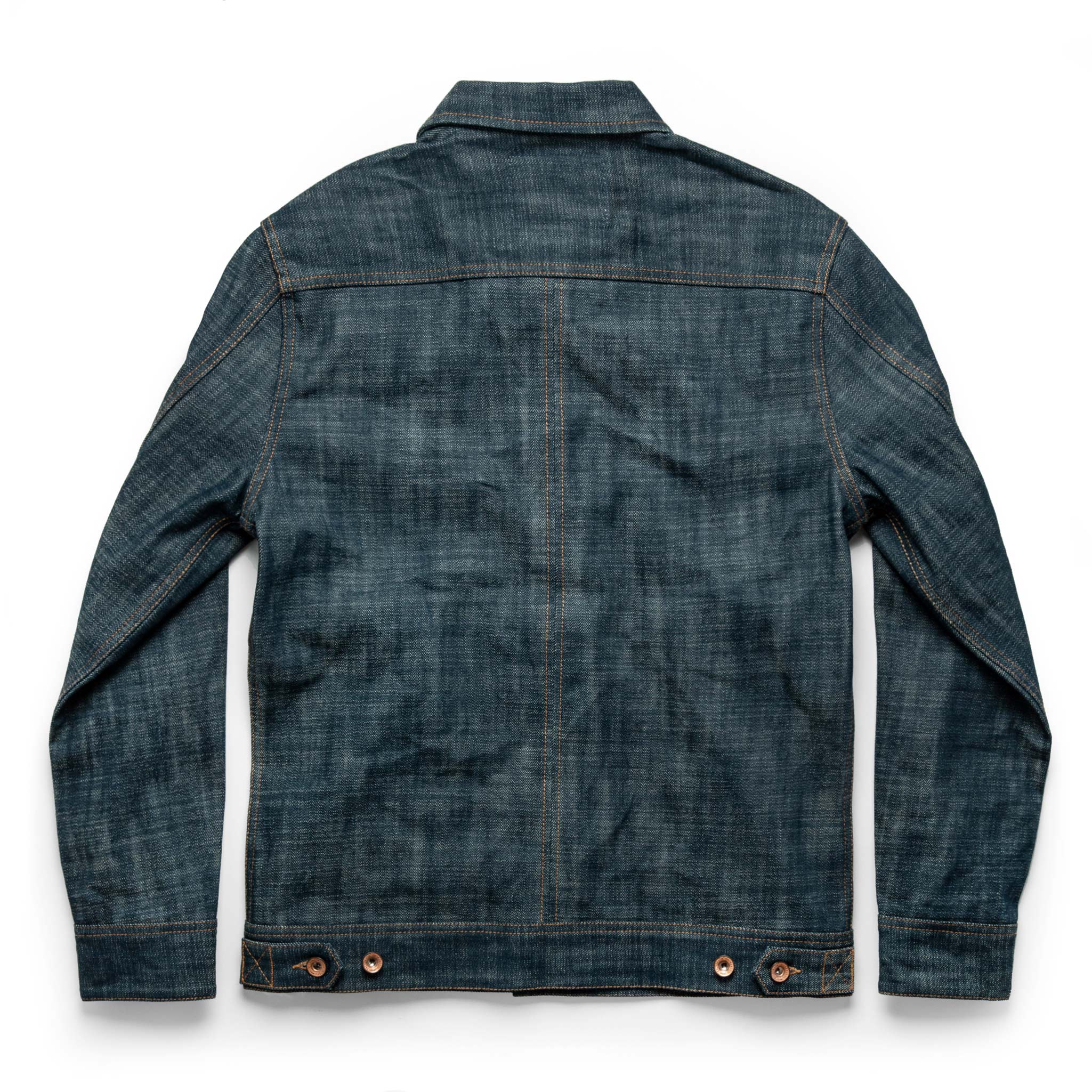 The Long Haul Jacket in Green Cast Selvage - Image 9