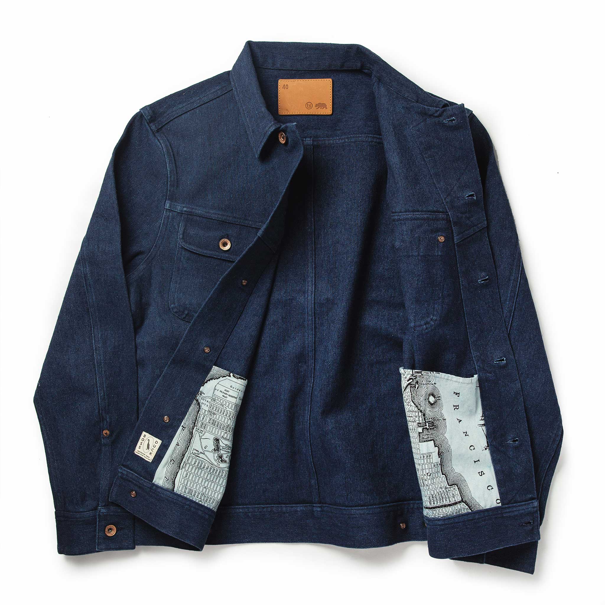 The Long Haul Jacket in Indigo Boss Duck - Image 12