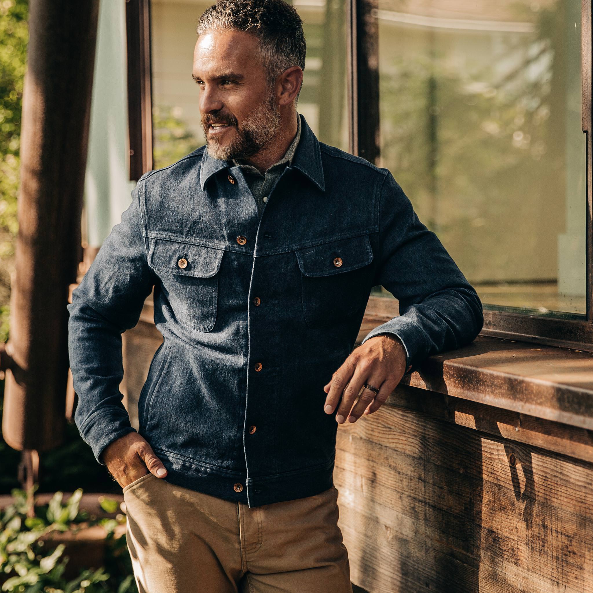 The Long Haul Jacket in Indigo Boss Duck - Image 2
