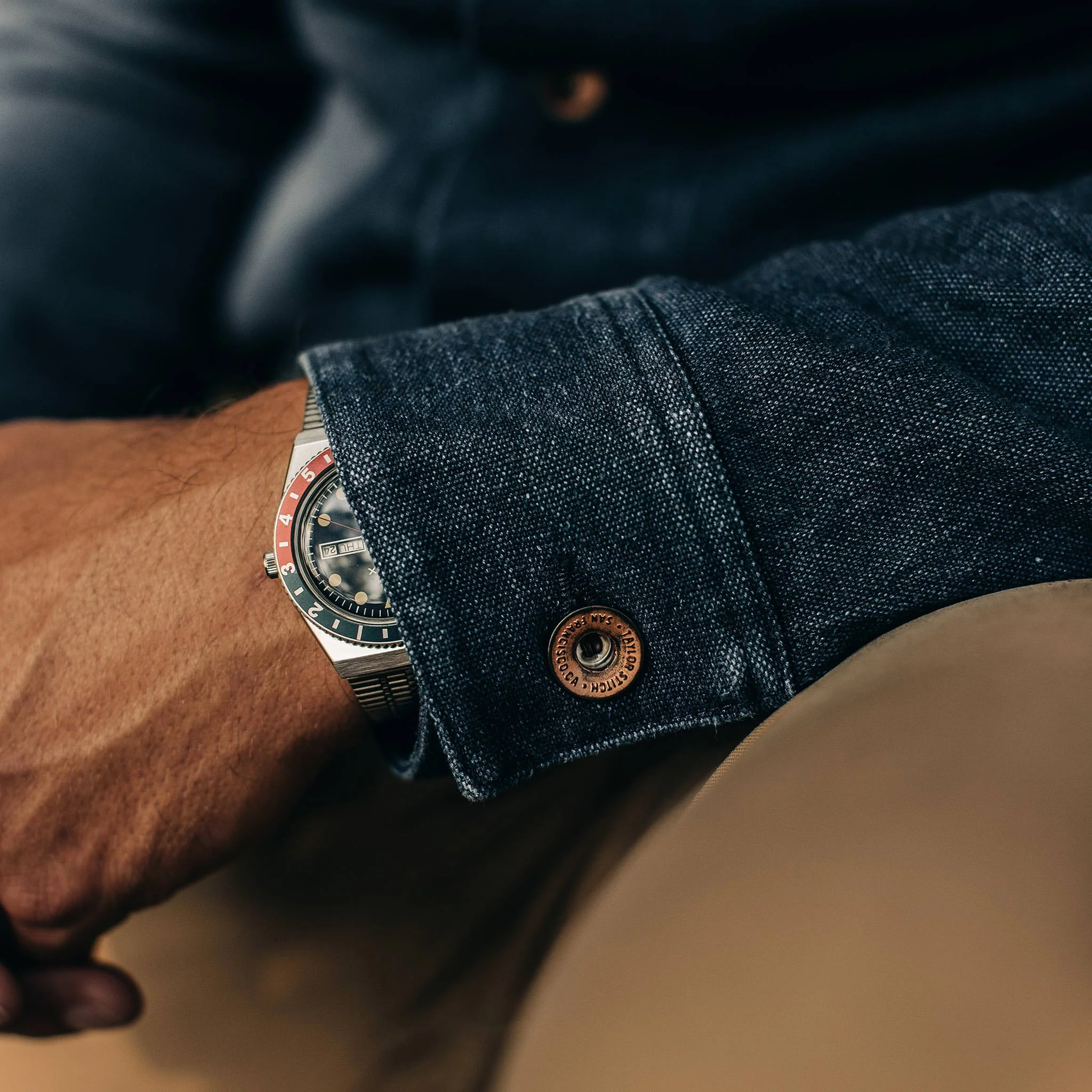 The Long Haul Jacket in Indigo Boss Duck - Image 5