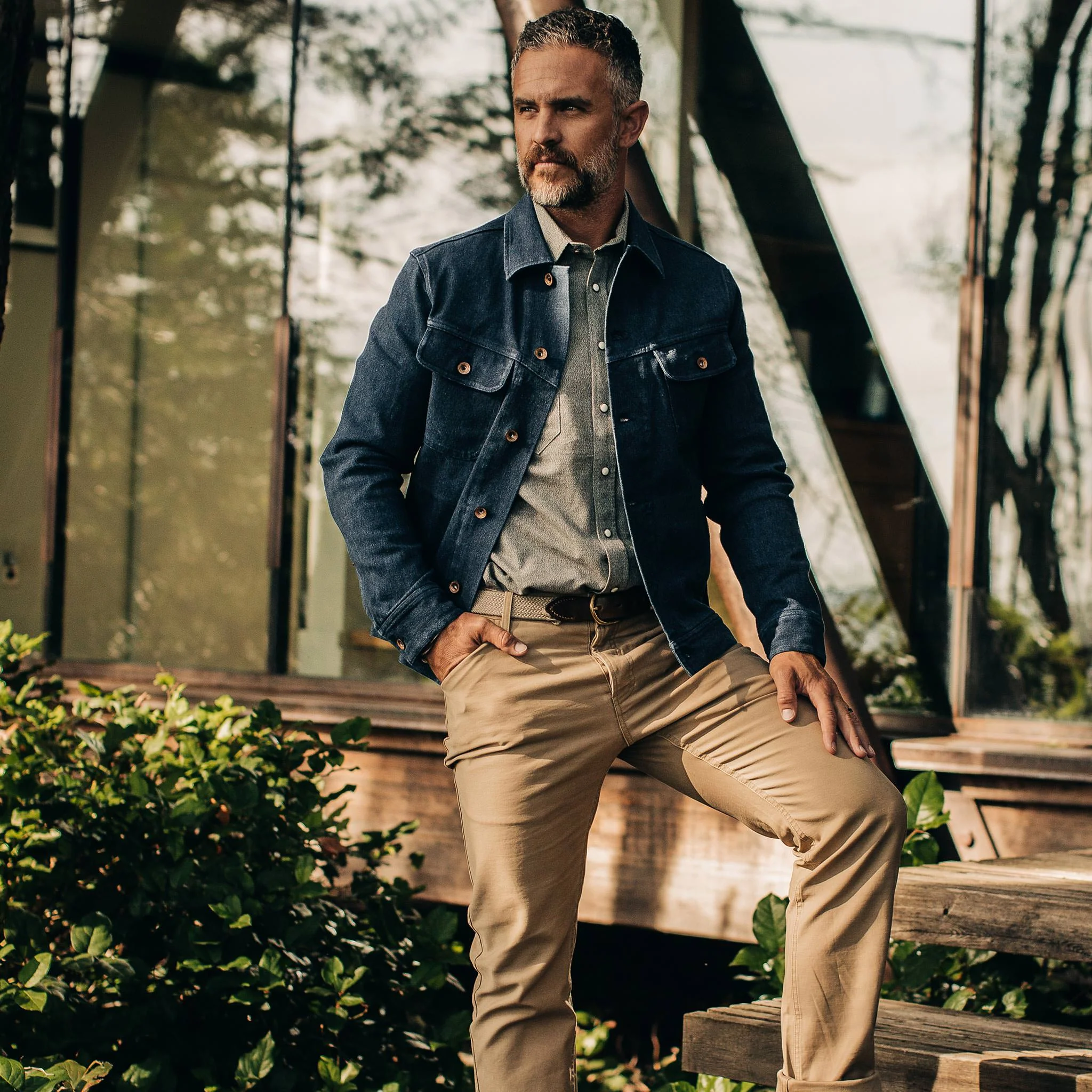 The Long Haul Jacket in Indigo Boss Duck - Image 6