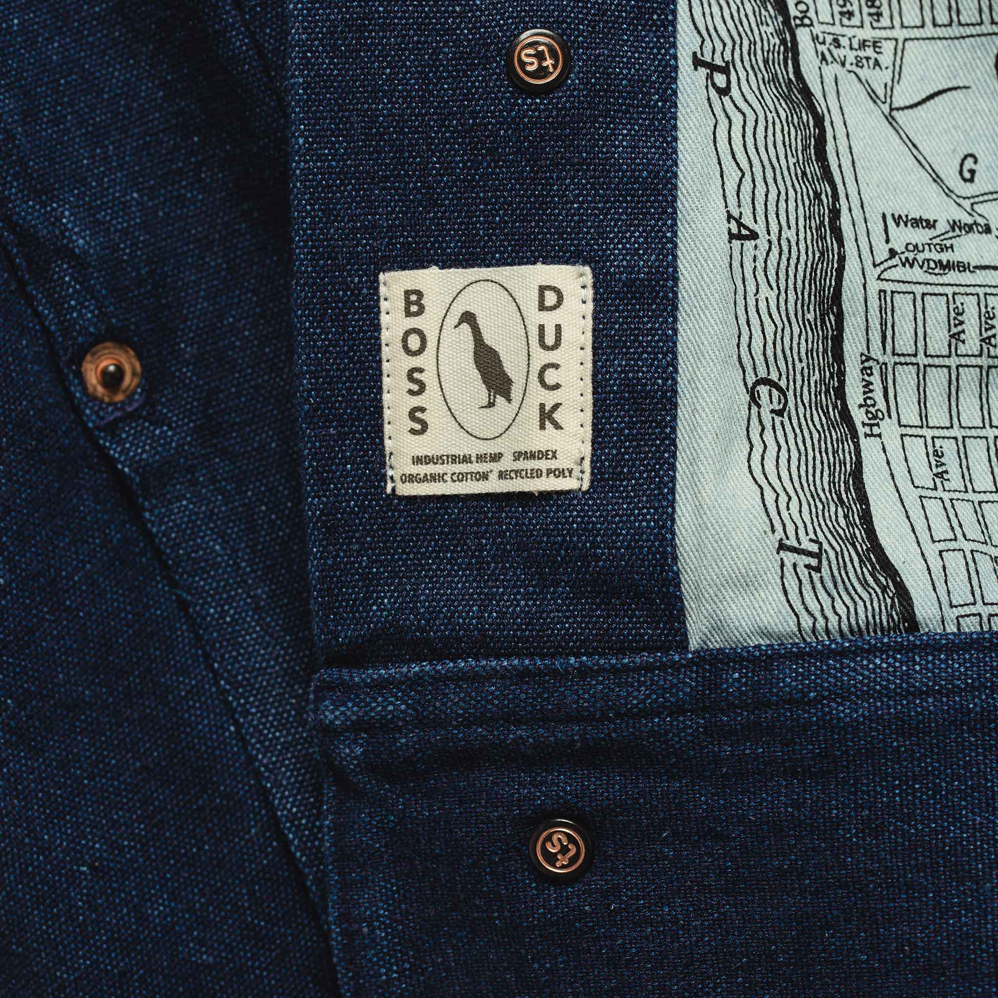 The Long Haul Jacket in Indigo Boss Duck - Image 8