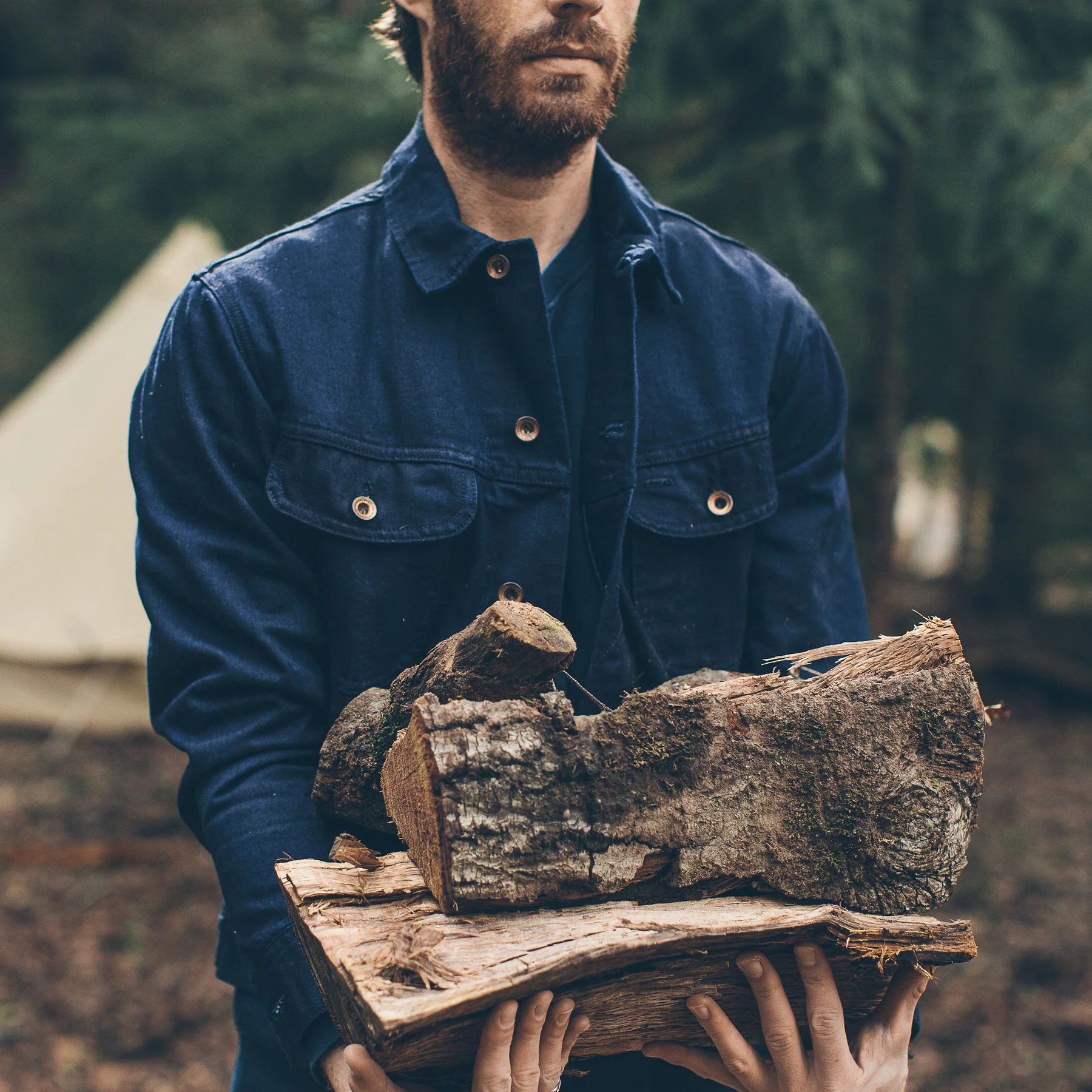 The Long Haul Jacket in Indigo Selvage Twill - Image 2