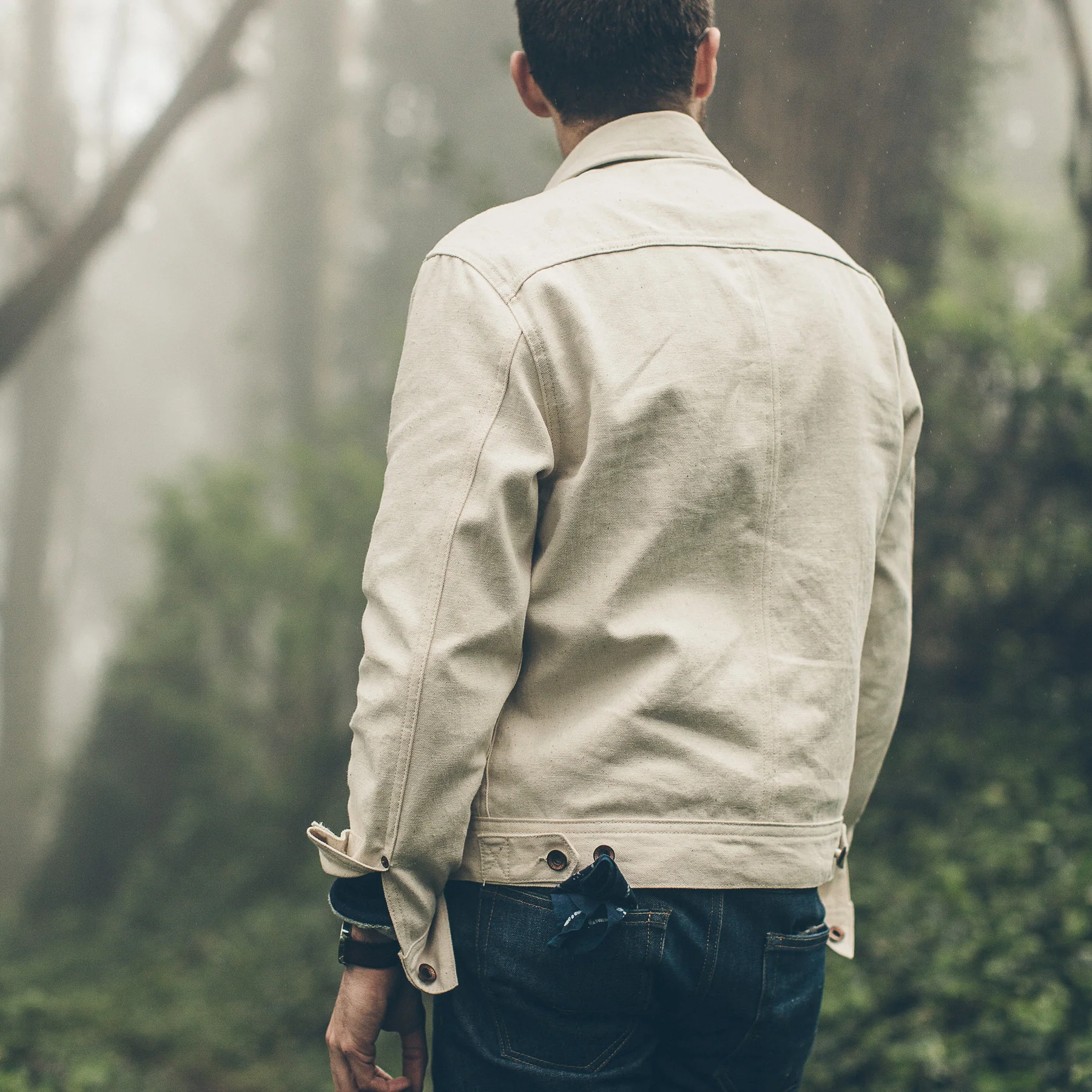 The Long Haul Jacket in Natural Selvage Canvas - Image 4