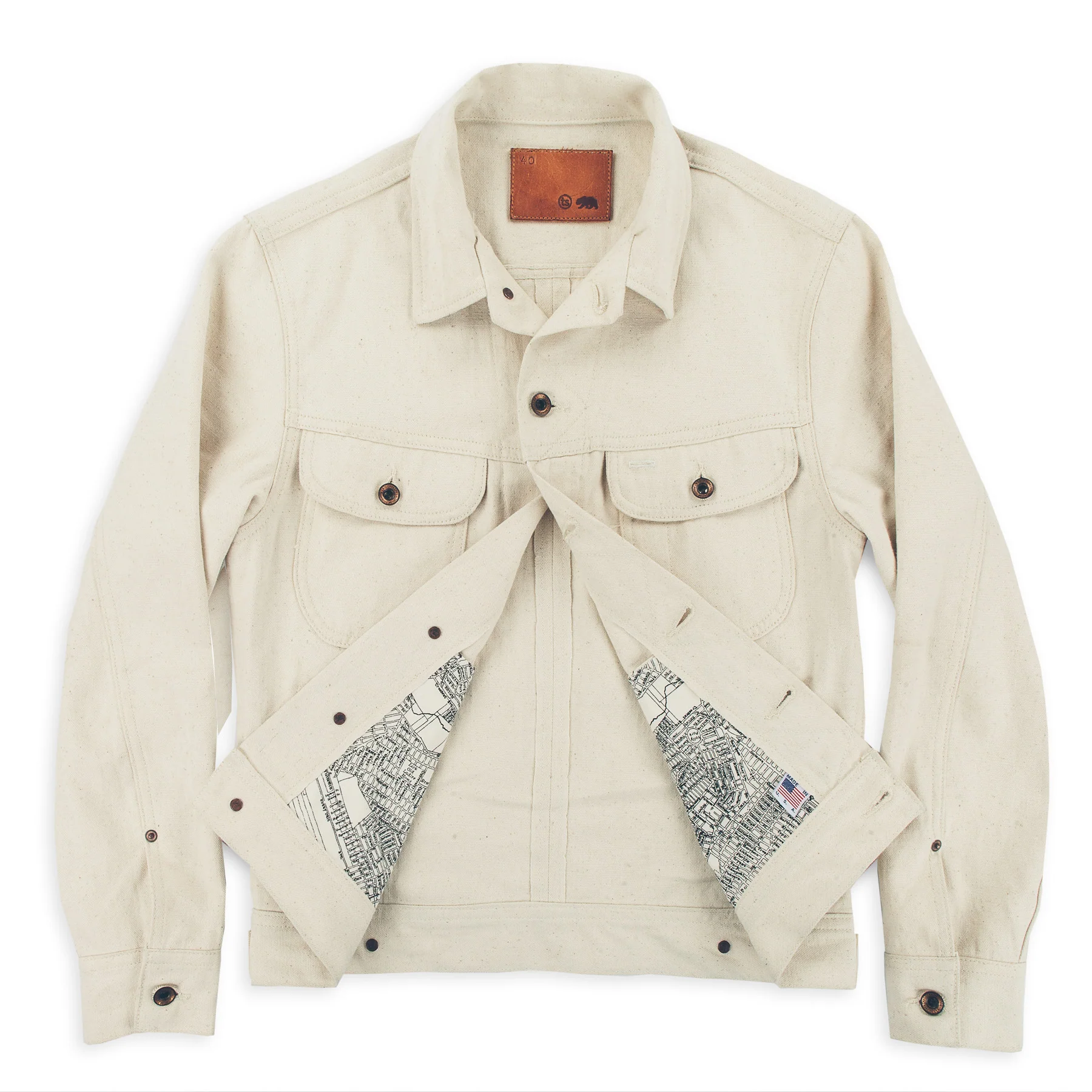 The Long Haul Jacket in Natural Selvage Canvas - Image 8
