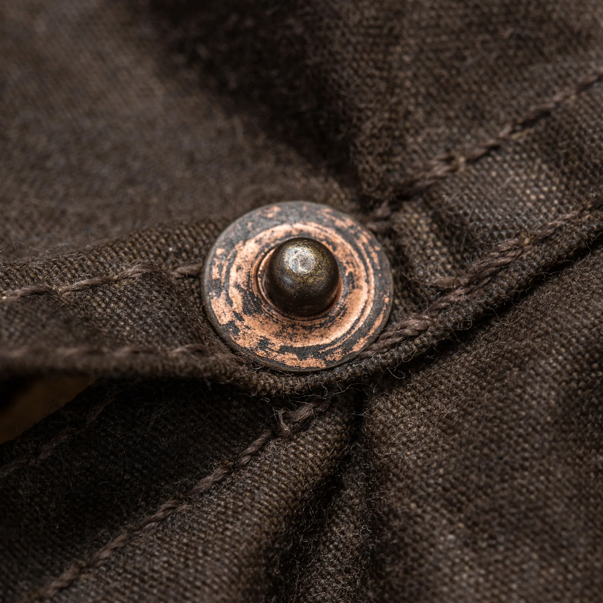 The Long Haul Jacket in Tobacco Waxed Canvas - Image 12