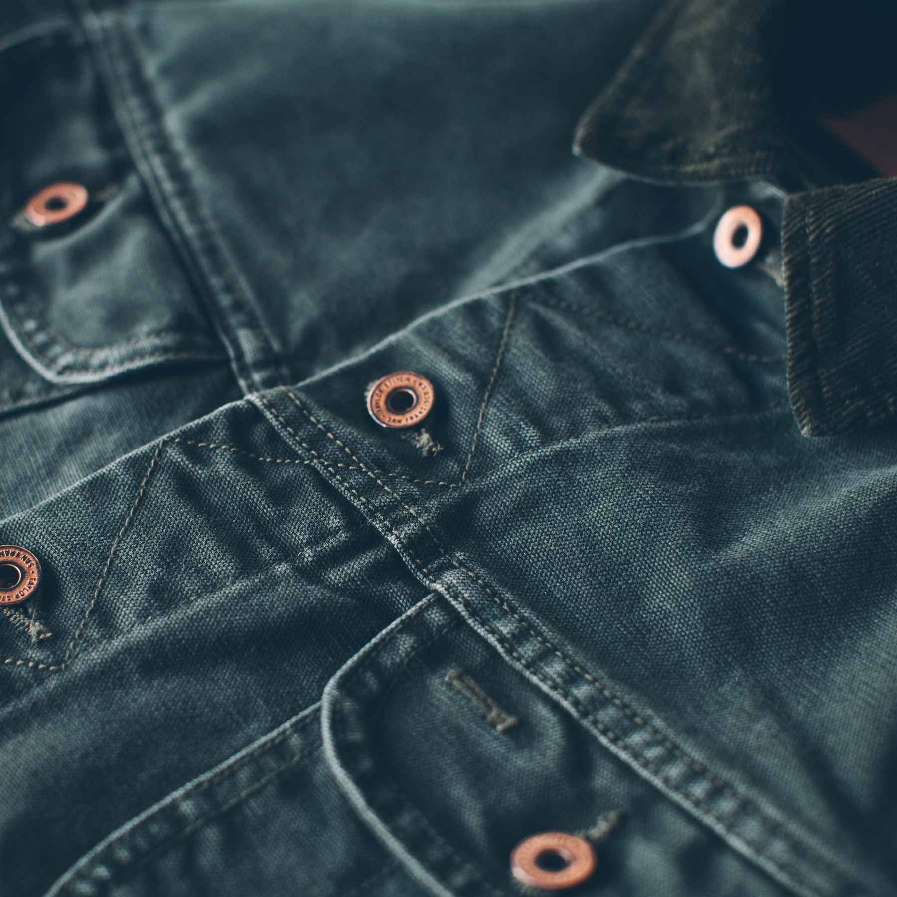 The Long Haul Jacket in Washed Olive Duck - Image 6