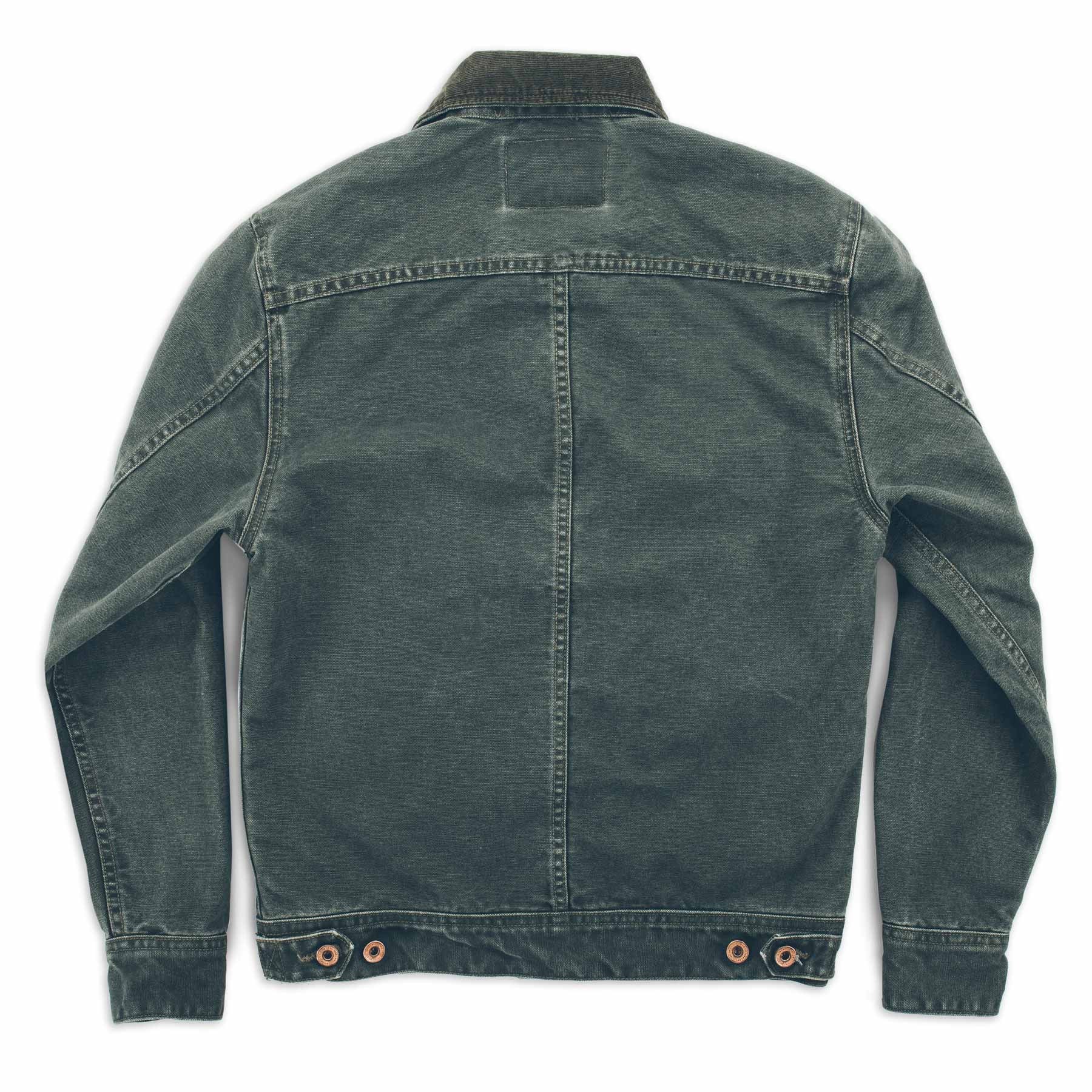 The Long Haul Jacket in Washed Olive Duck - Image 7