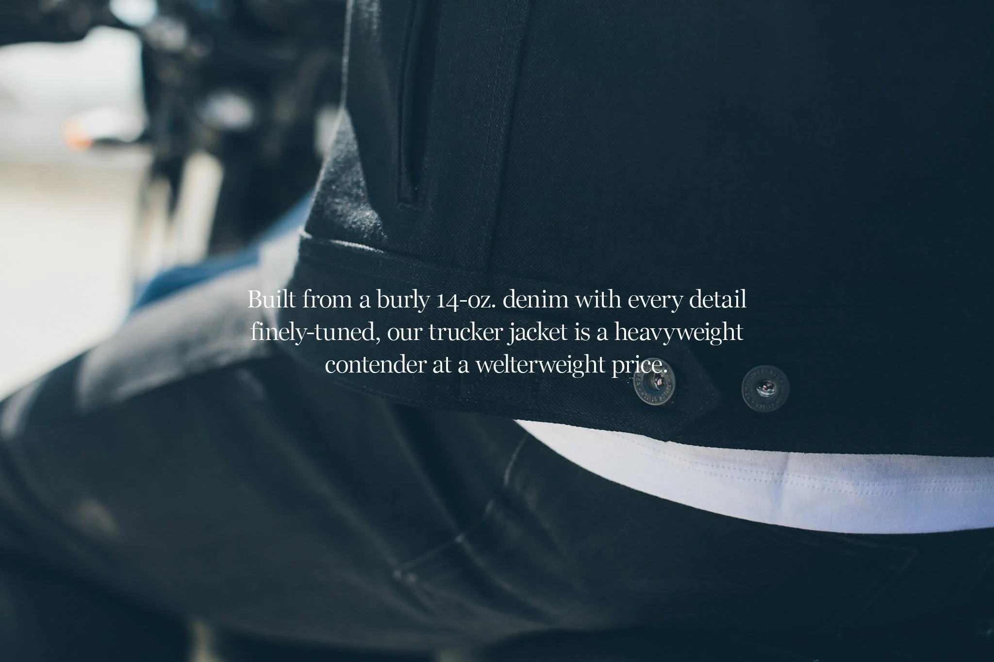 The Long Haul Jacket in Yoshiwa Mills Black Selvage - Image 12
