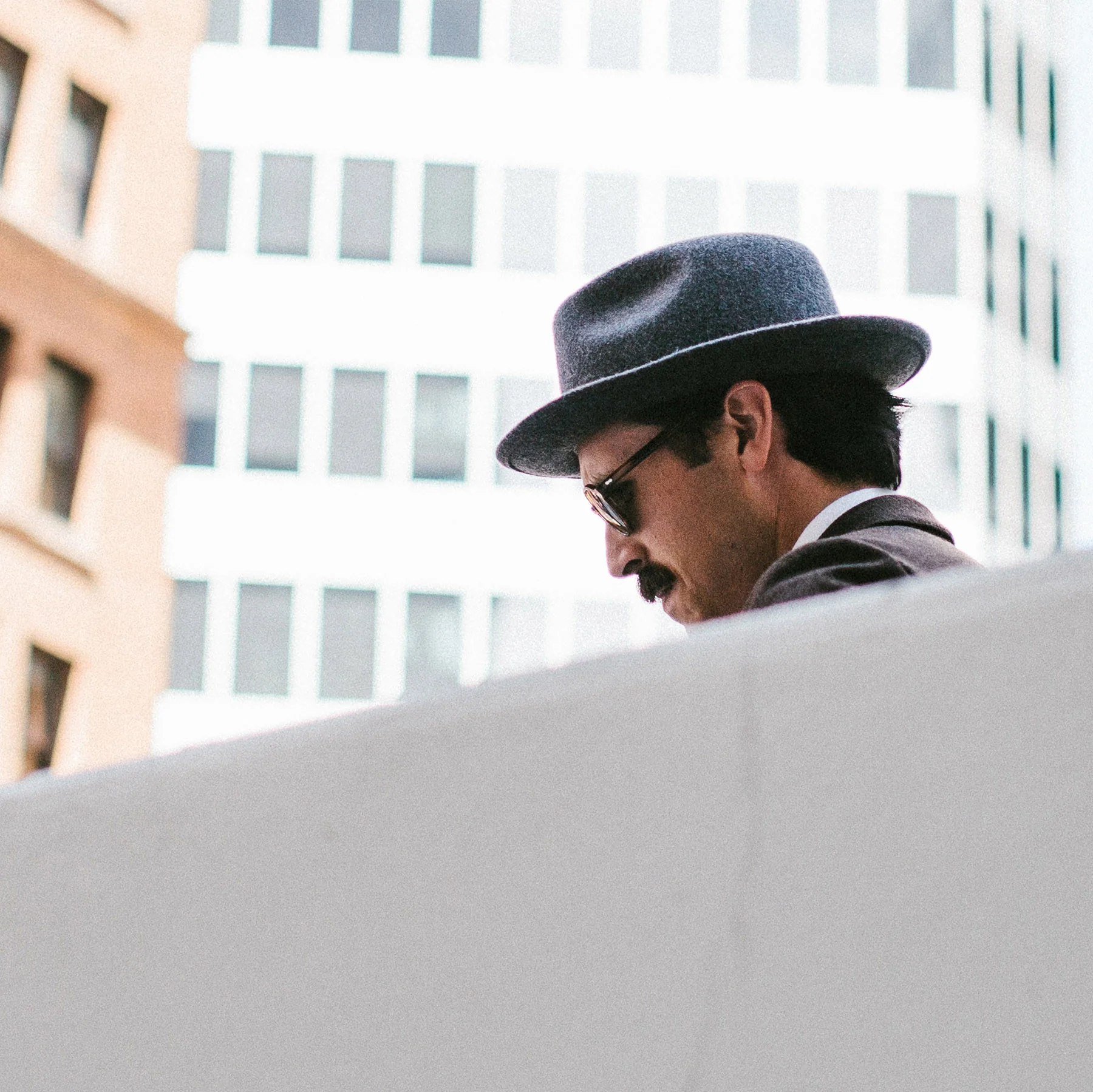 The Luke Fedora in Grey - Image 3