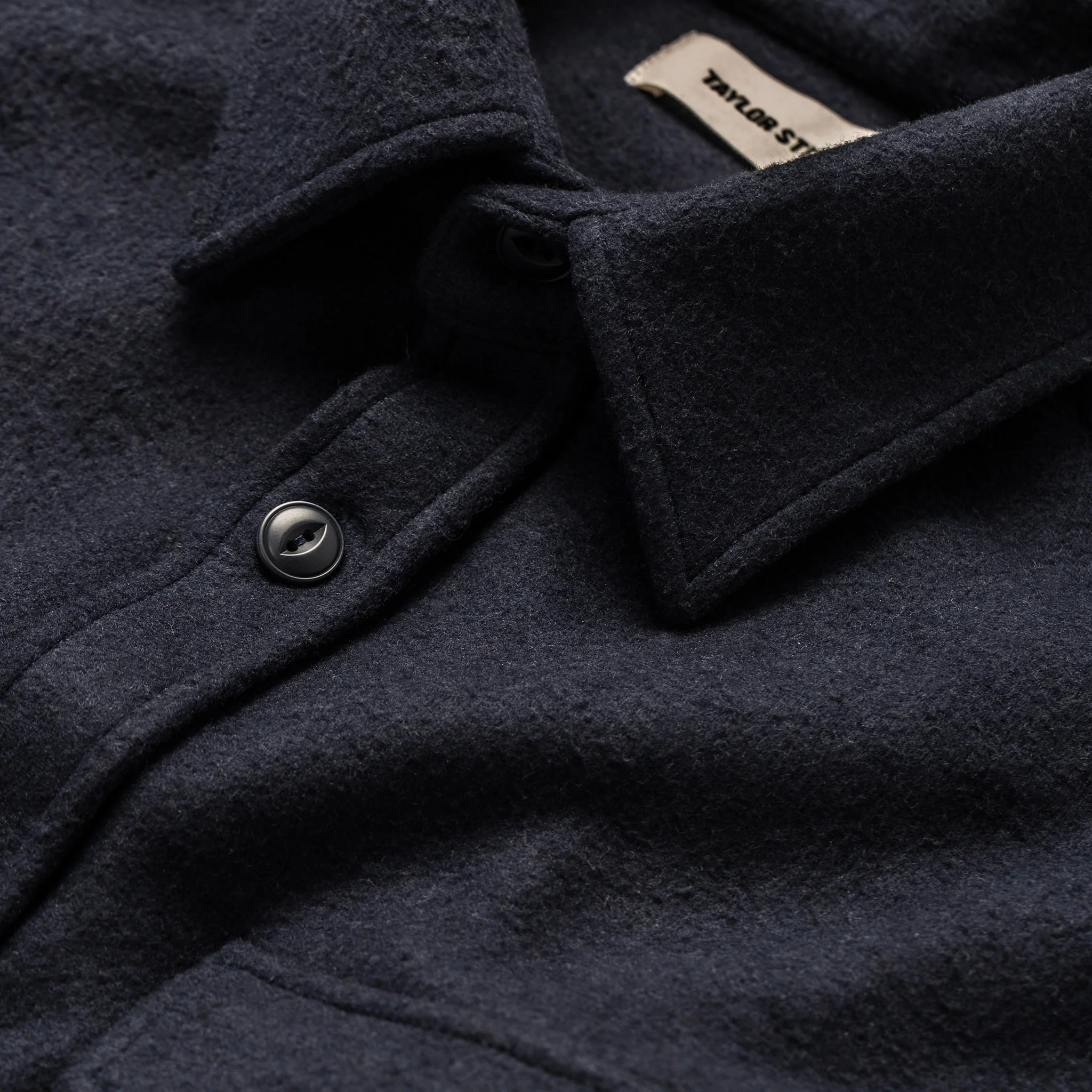 The Maritime Shirt Jacket in Navy - Image 9