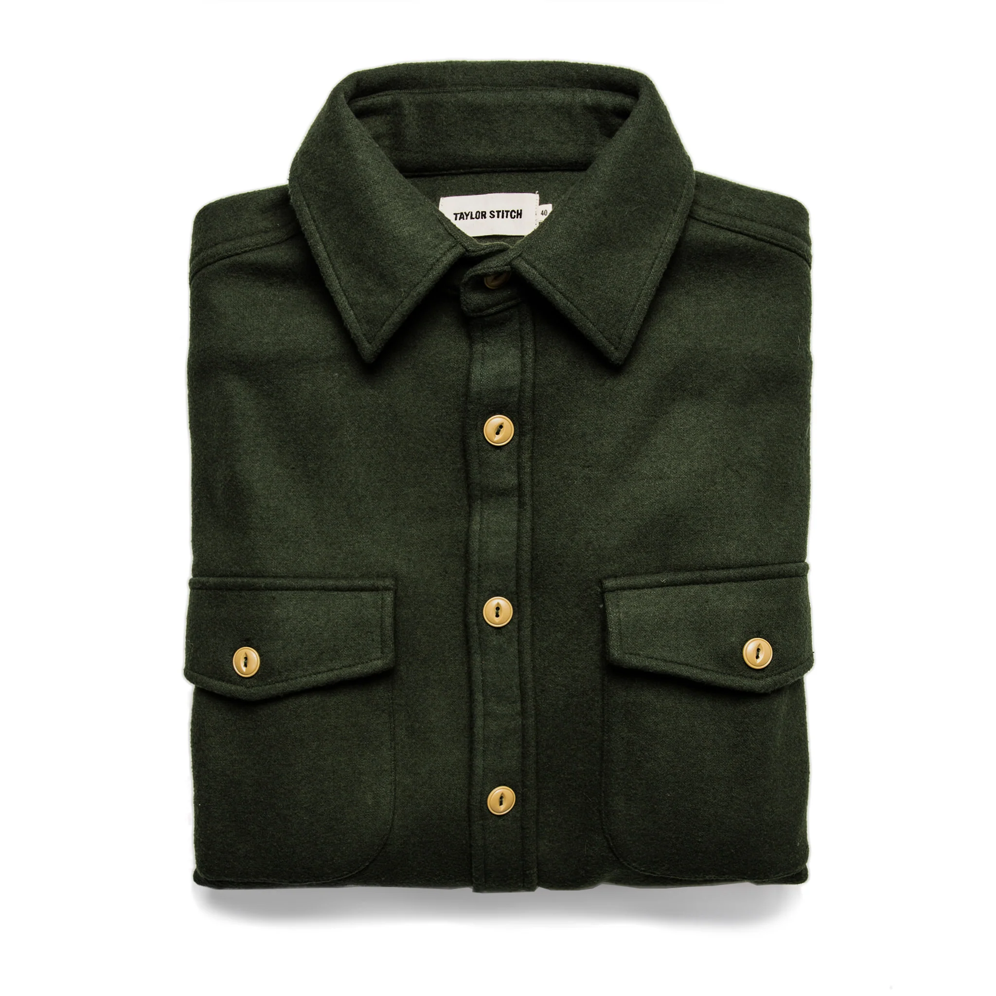 The Maritime Shirt Jacket in Olive