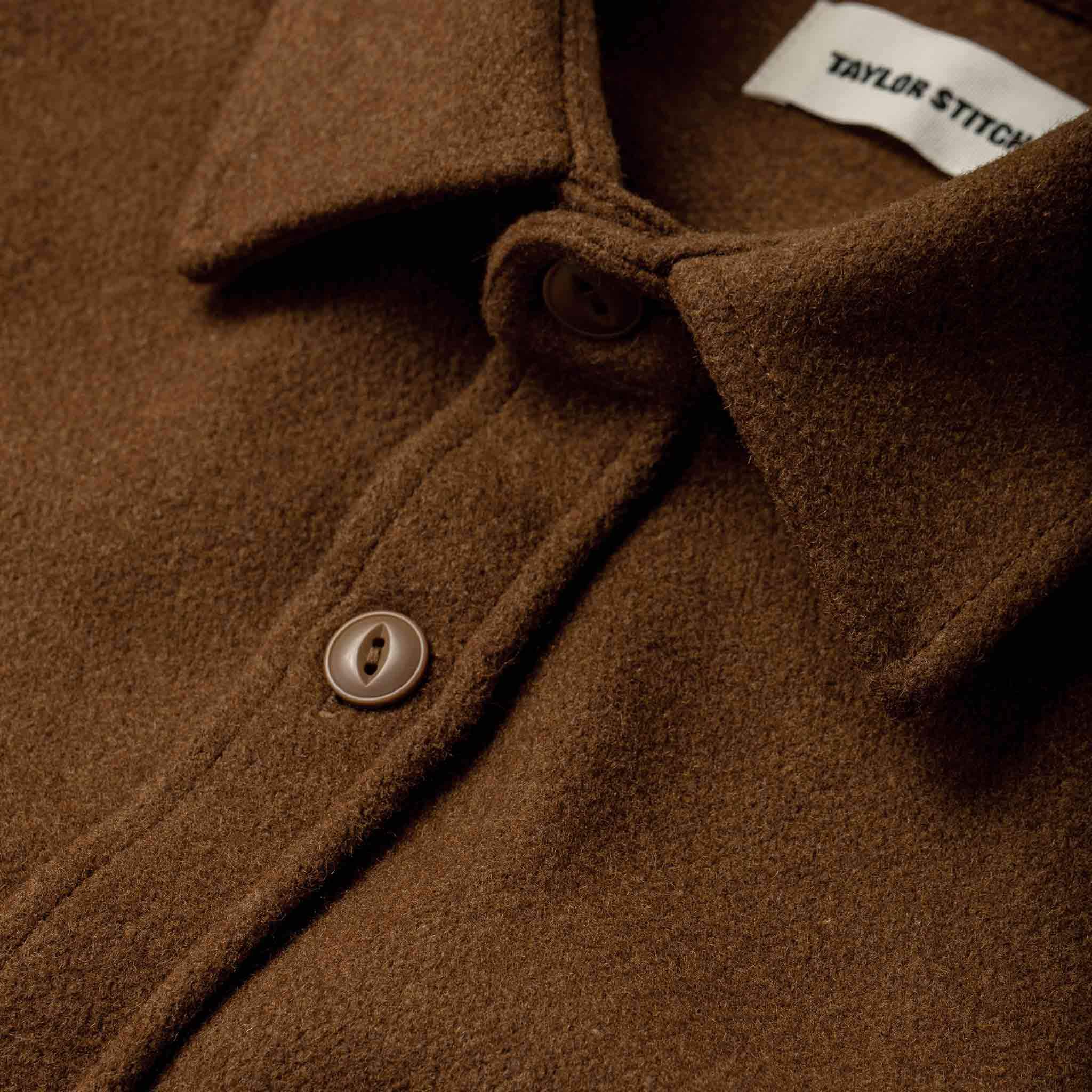 The Maritime Shirt Jacket in Rust - Image 9