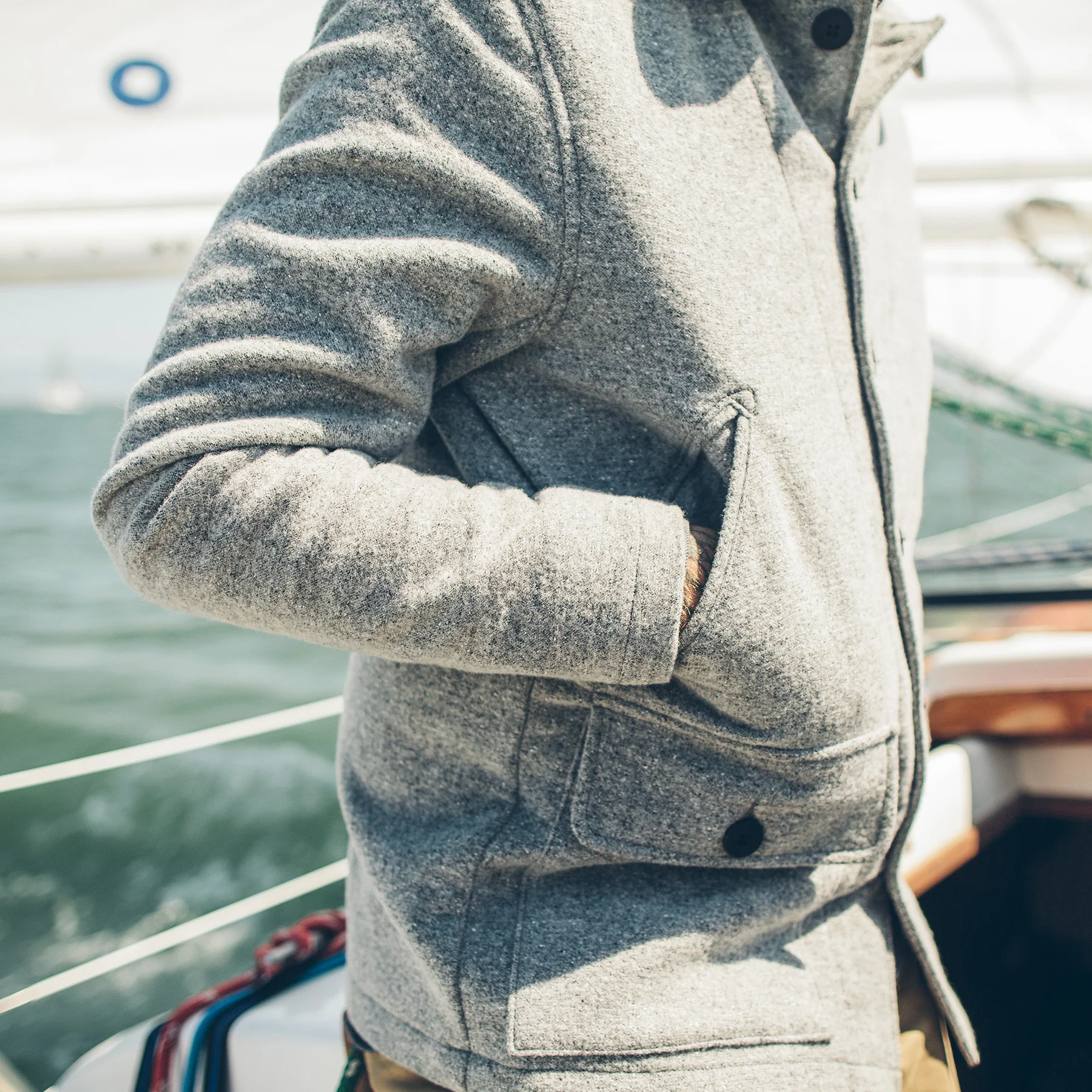 The Submariner in Ash Donegal Lambswool - Image 2