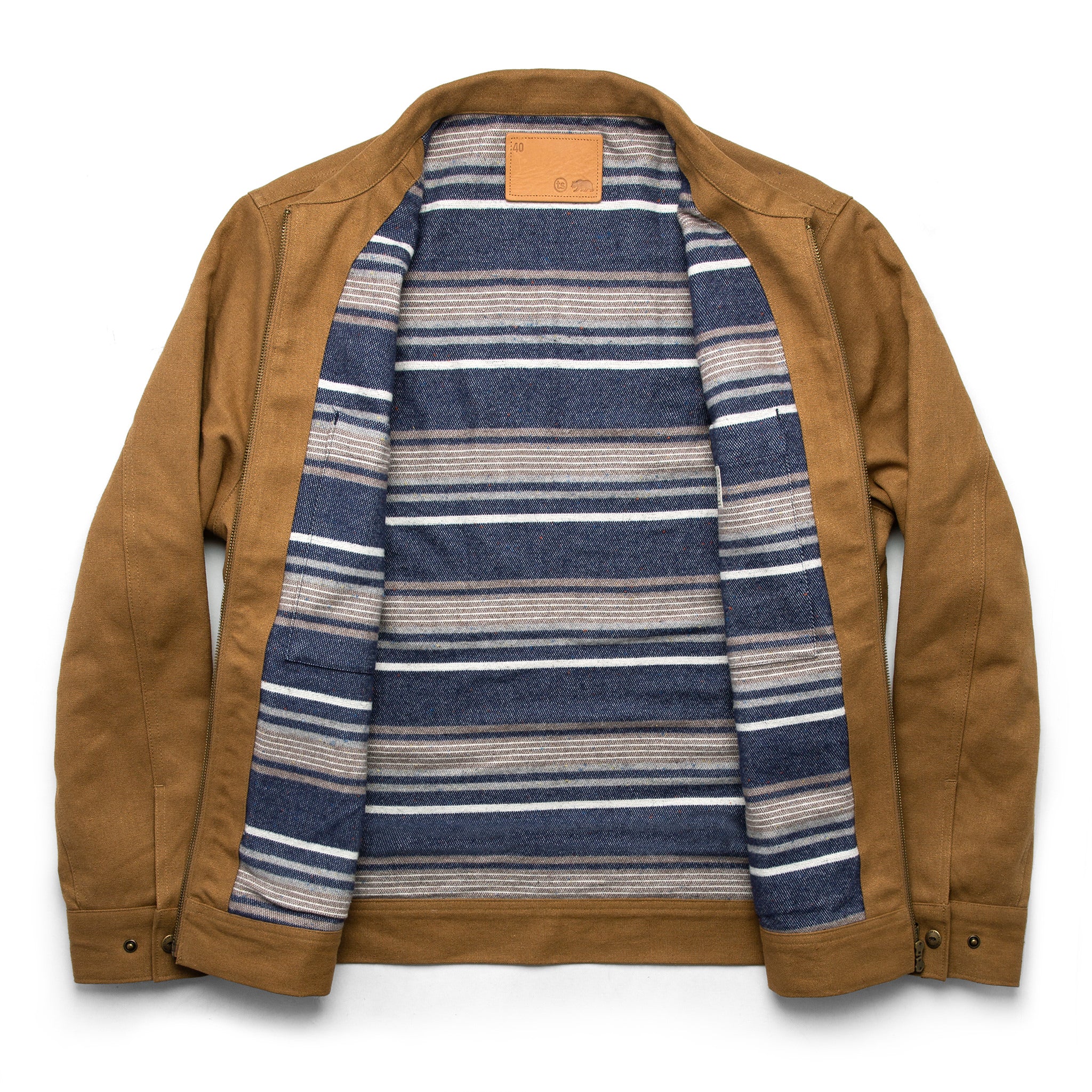 The Mechanic Jacket in British Khaki Boss Duck - Image 10