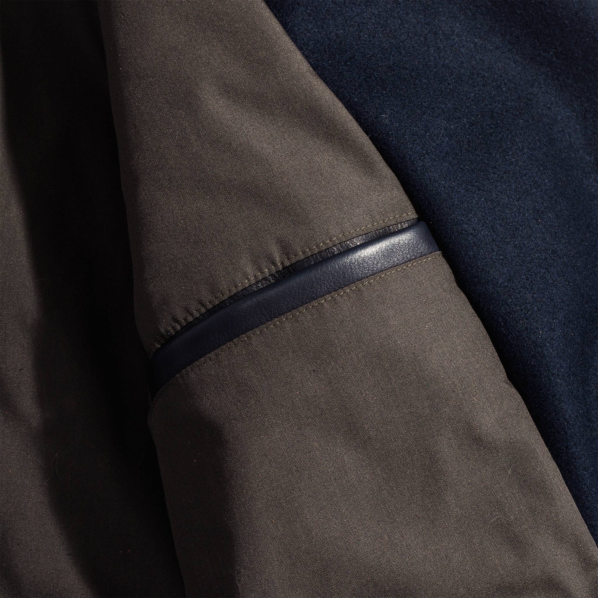 The Mendocino Peacoat in Navy Melton Wool - Image 16