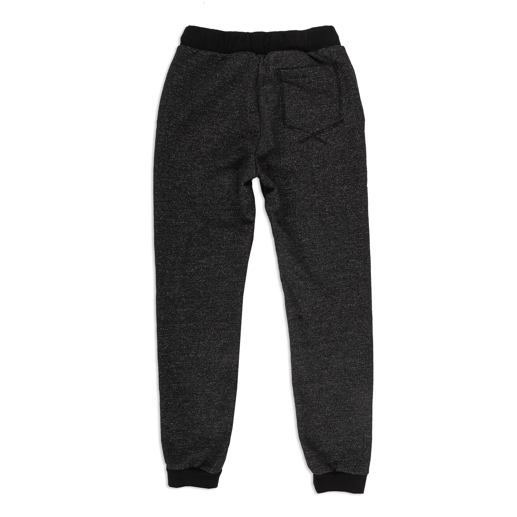 The Men's Apres Sweatpant in Salt and Pepper Fleece - Image 3