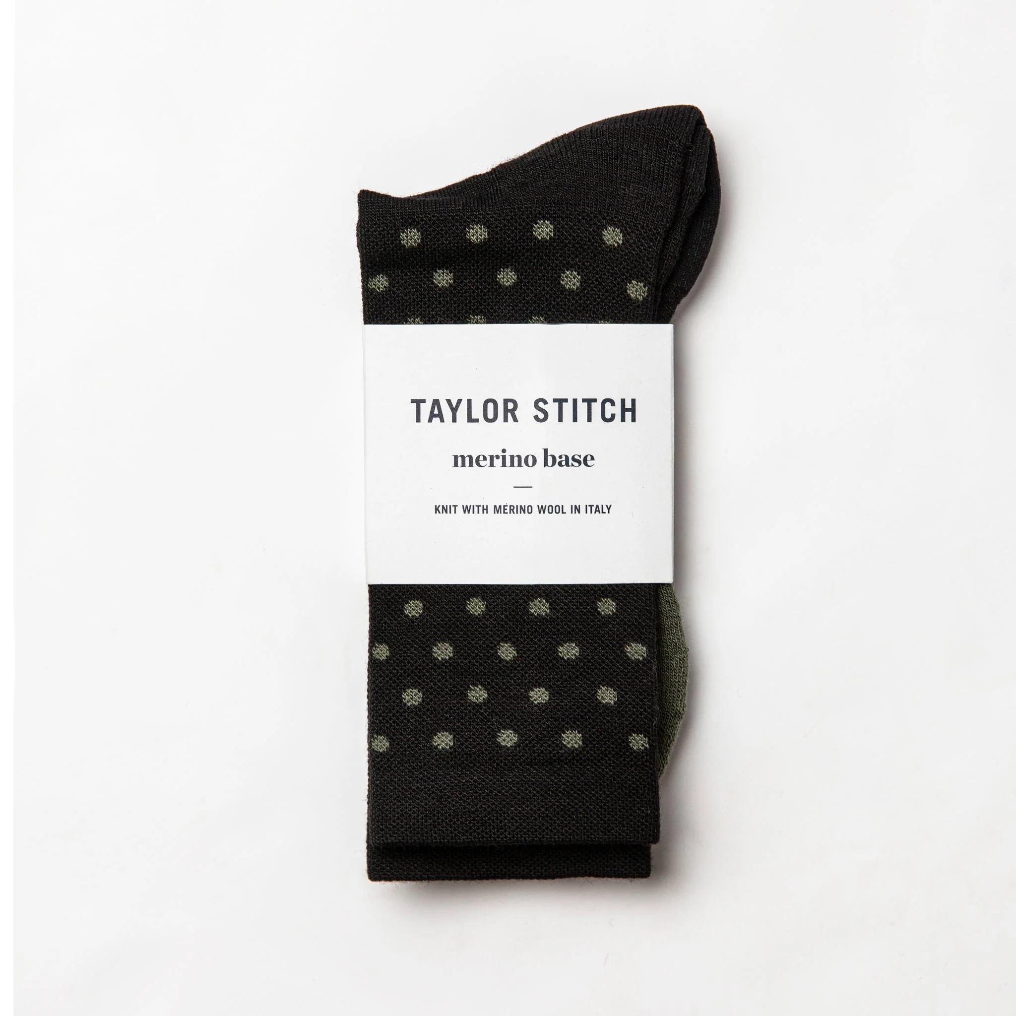 The Merino Sock in Black Dot - Image 3