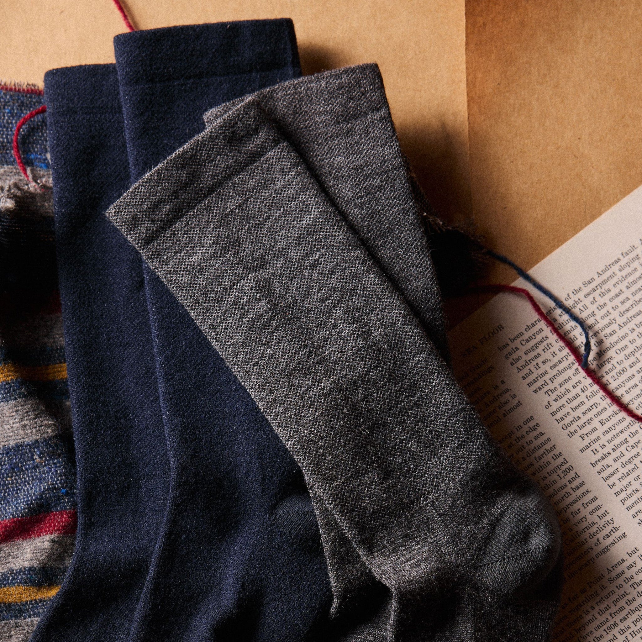 The Merino Sock in Charcoal - Image 4