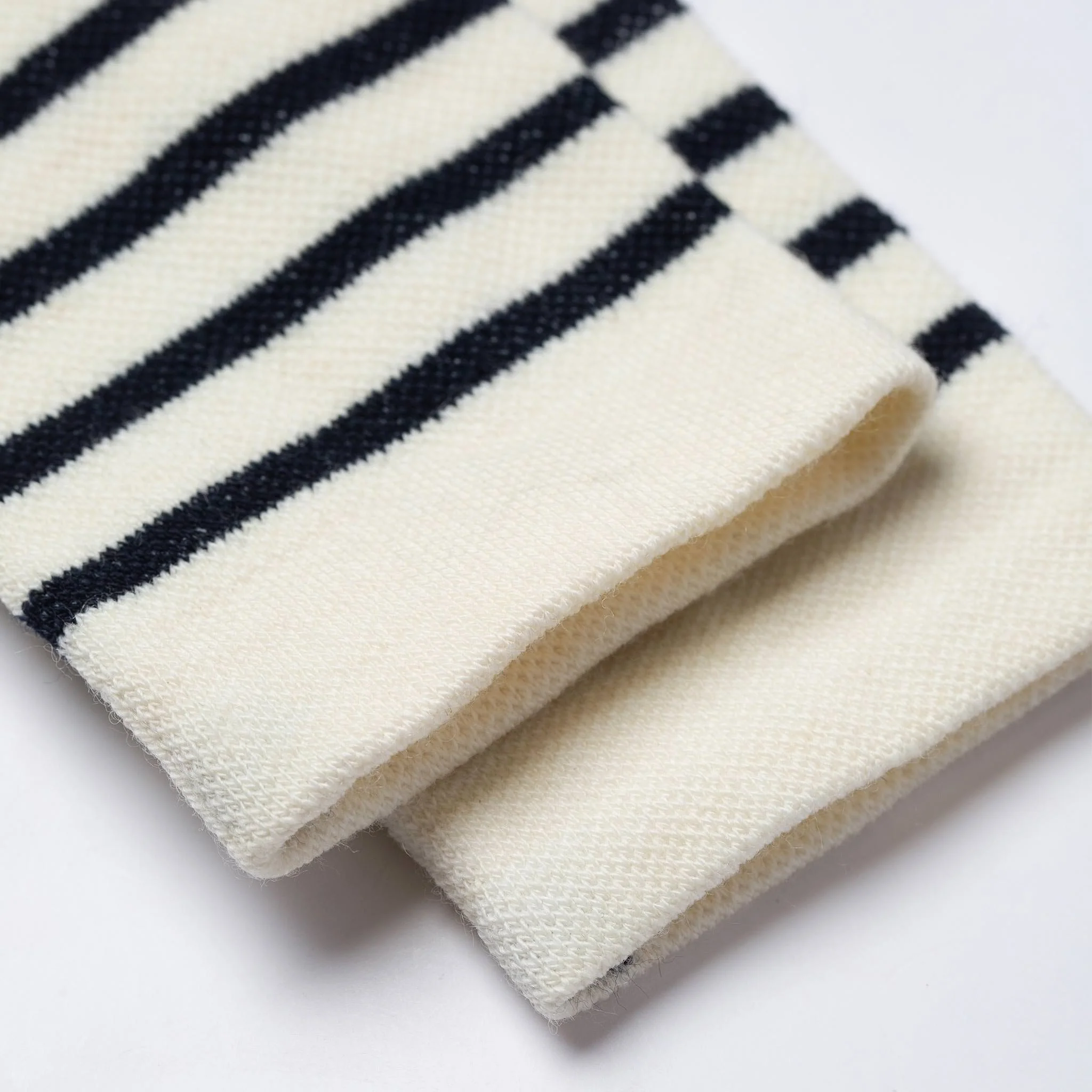 The Merino Sock in Natural Stripe - Image 5