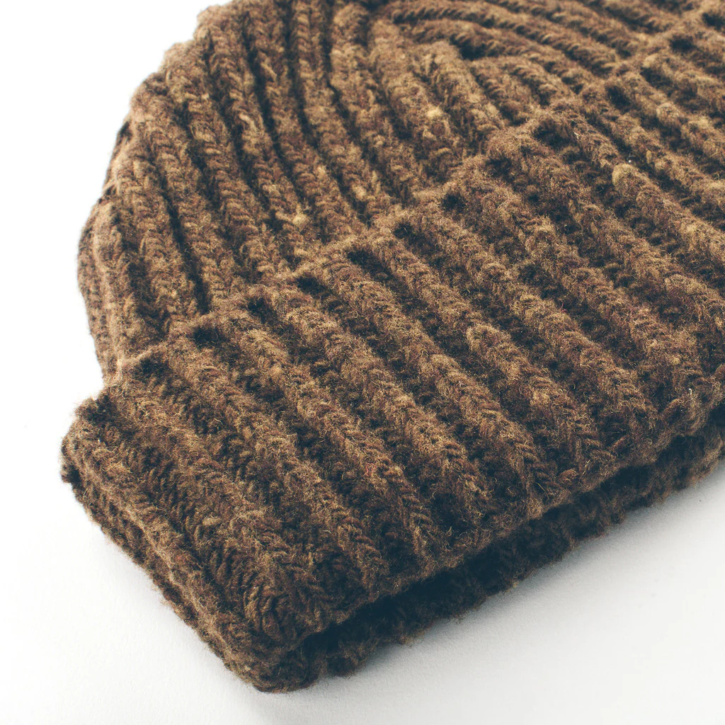 The Merino Wool Beanie in Pinecone - Image 2
