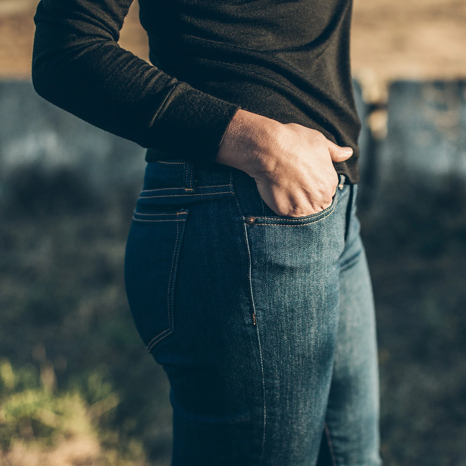 The Adler Jean in Indigo - Image 7