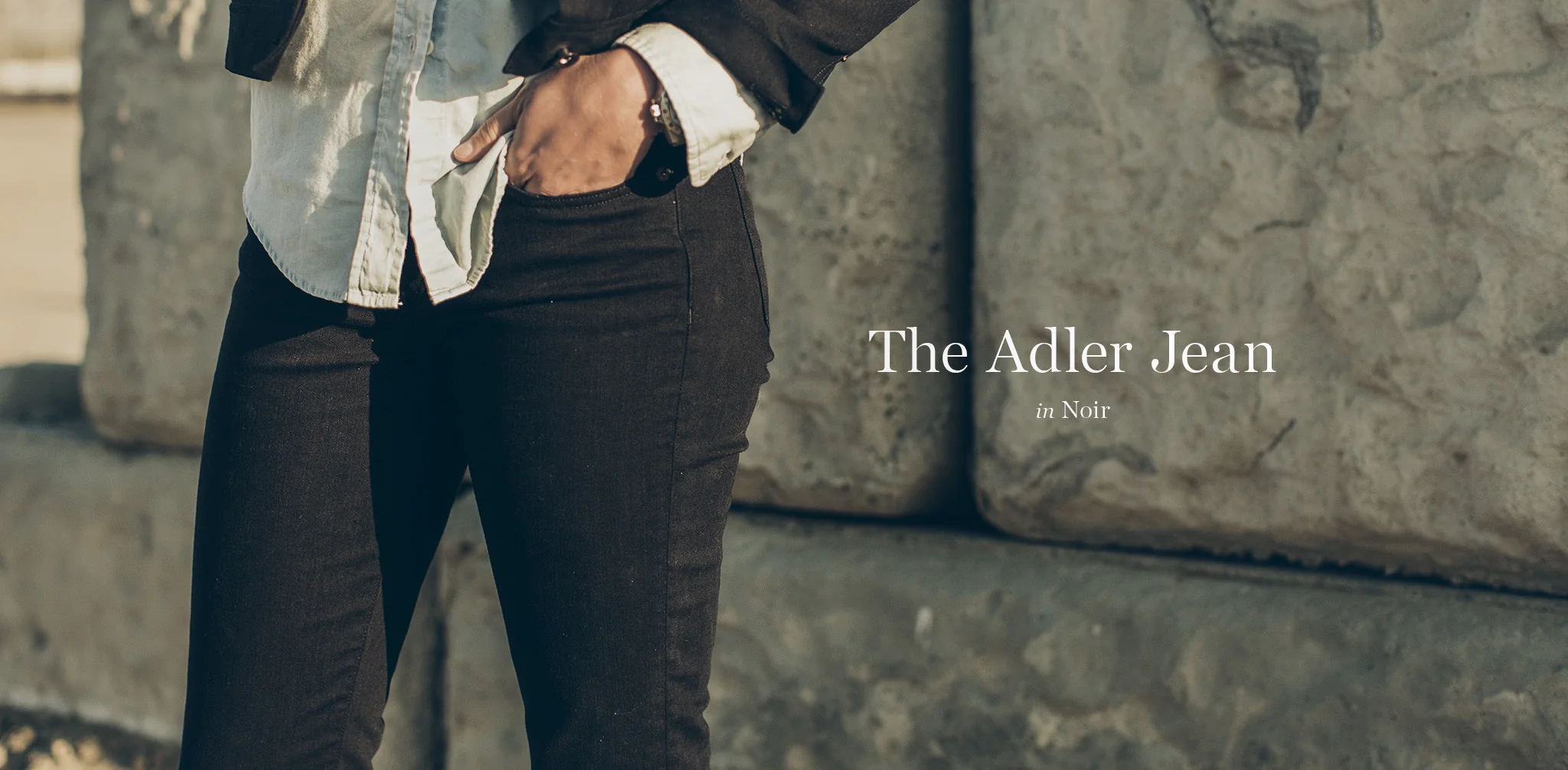 The Adler Jean in Noir - Image 10