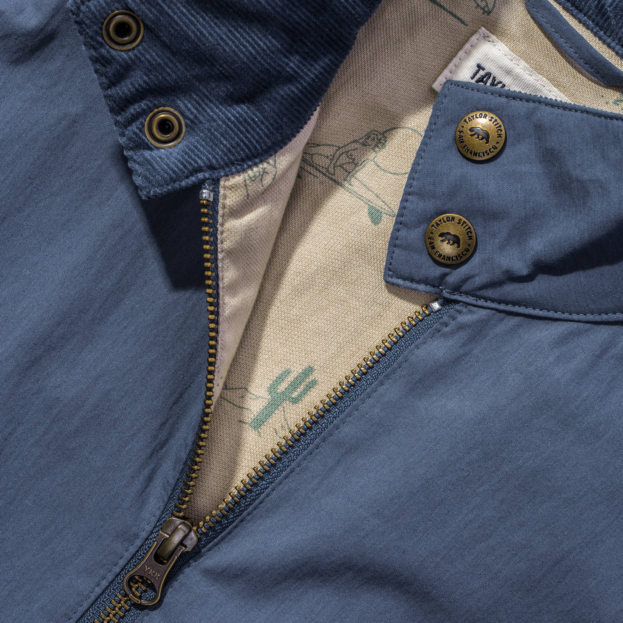 The Montara Jacket in Vintage Blue - Image 7
