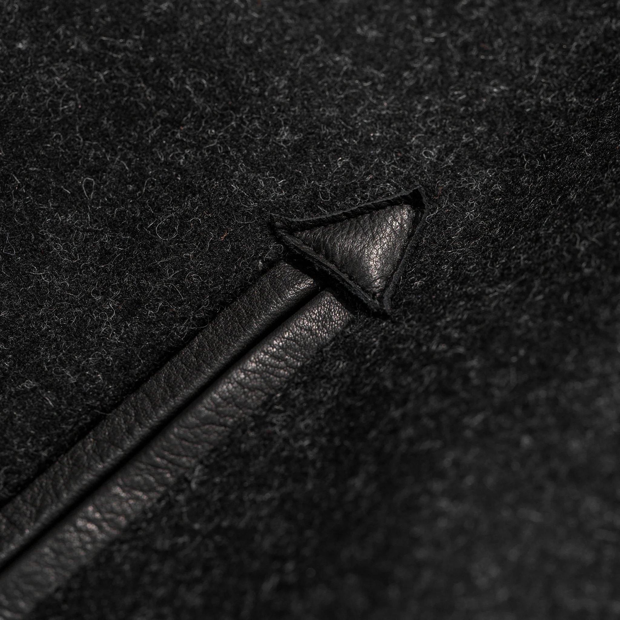 The Monterey Bomber in Charcoal Wool - Image 13