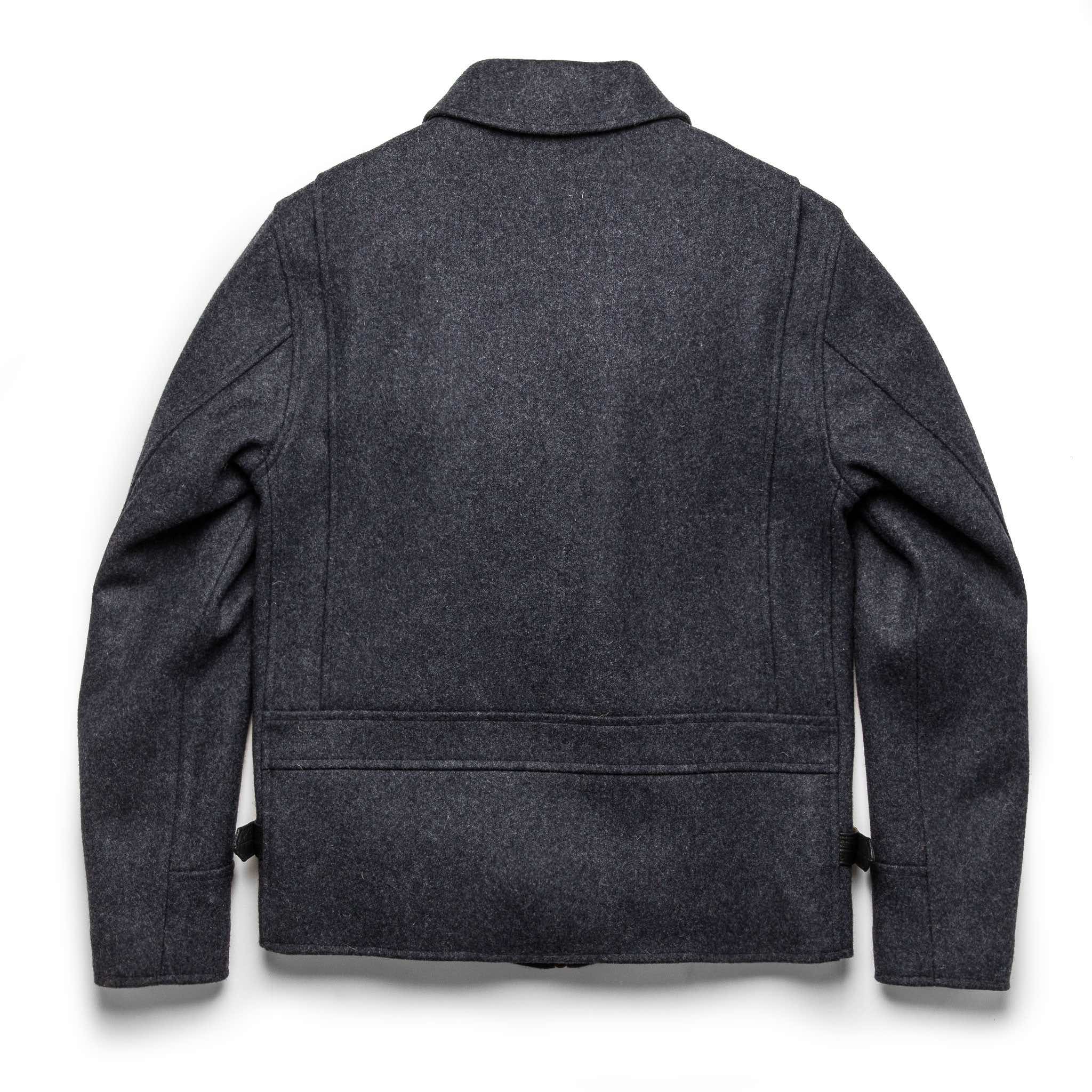 The Monterey Bomber in Navy Wool - Image 13