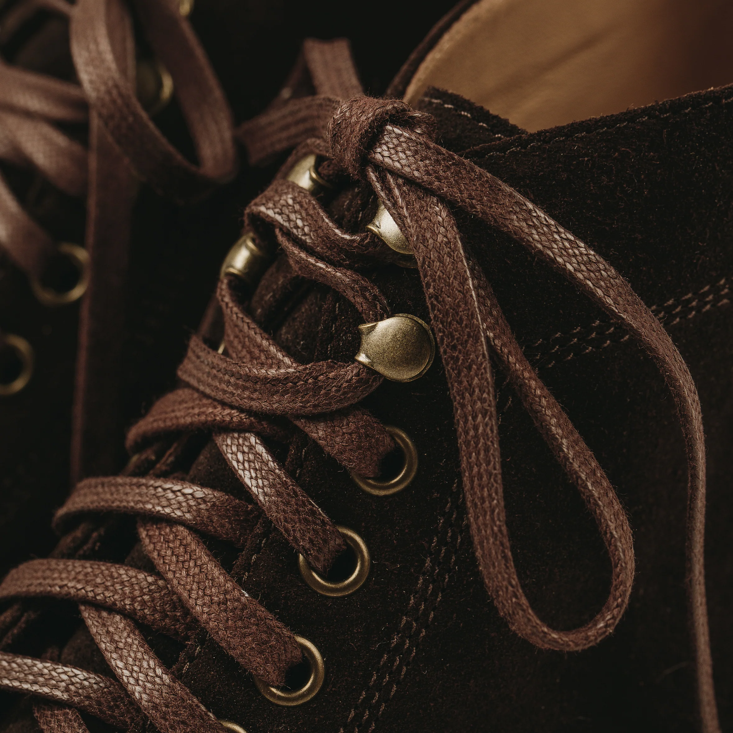 The Moto Boot in Weatherproof Chocolate Suede - Image 11