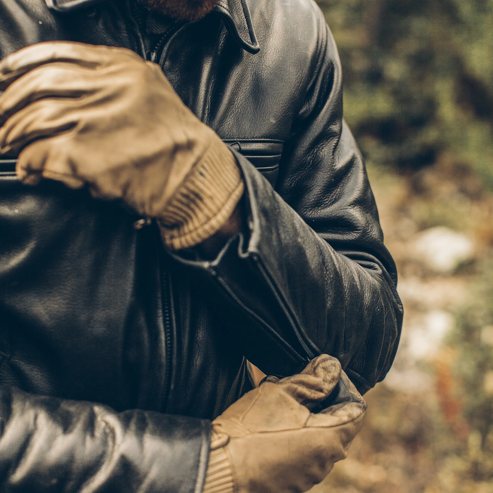 The Moto Jacket in Black - Image 3
