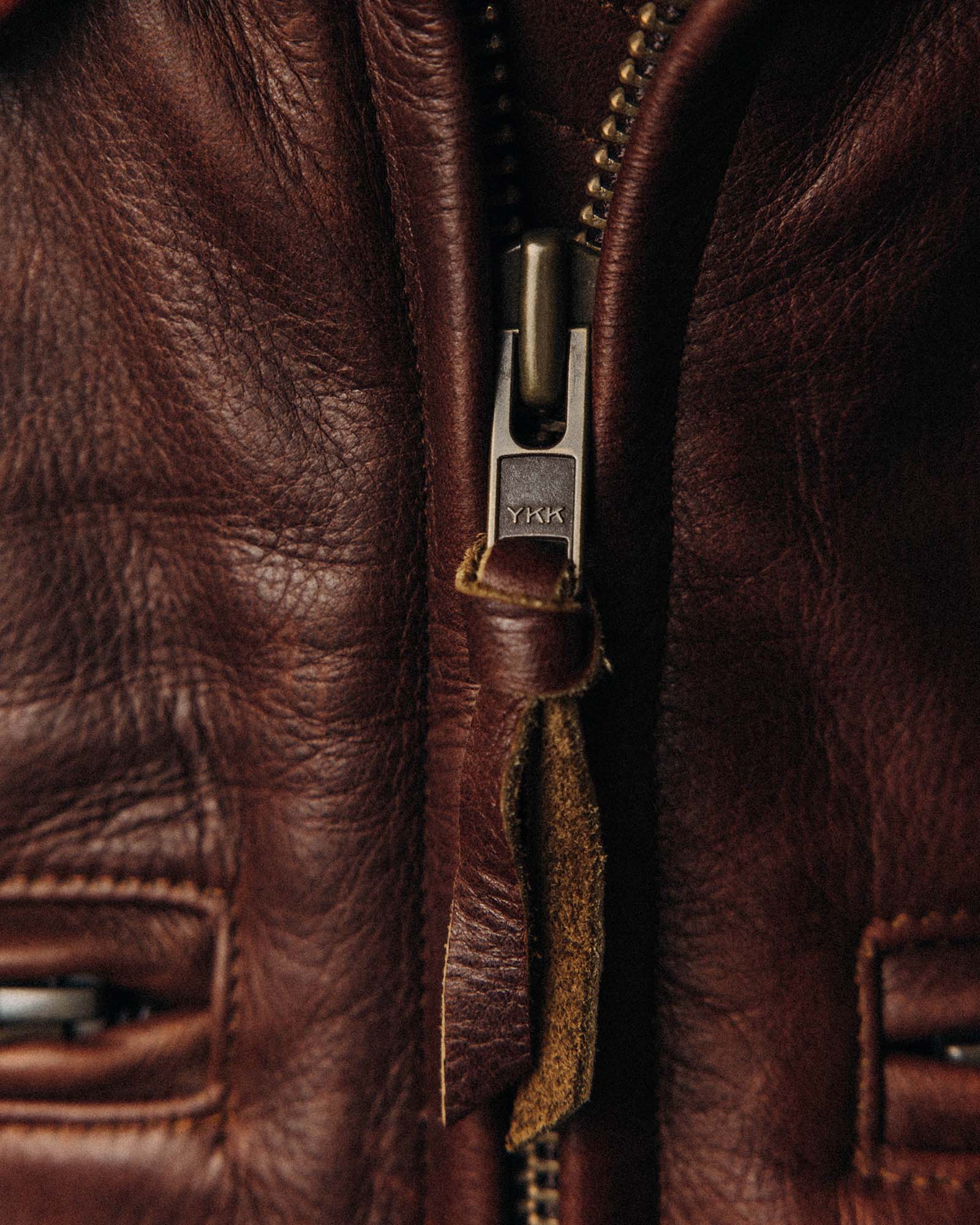 The Moto Jacket in Espresso Steerhide - Image 4