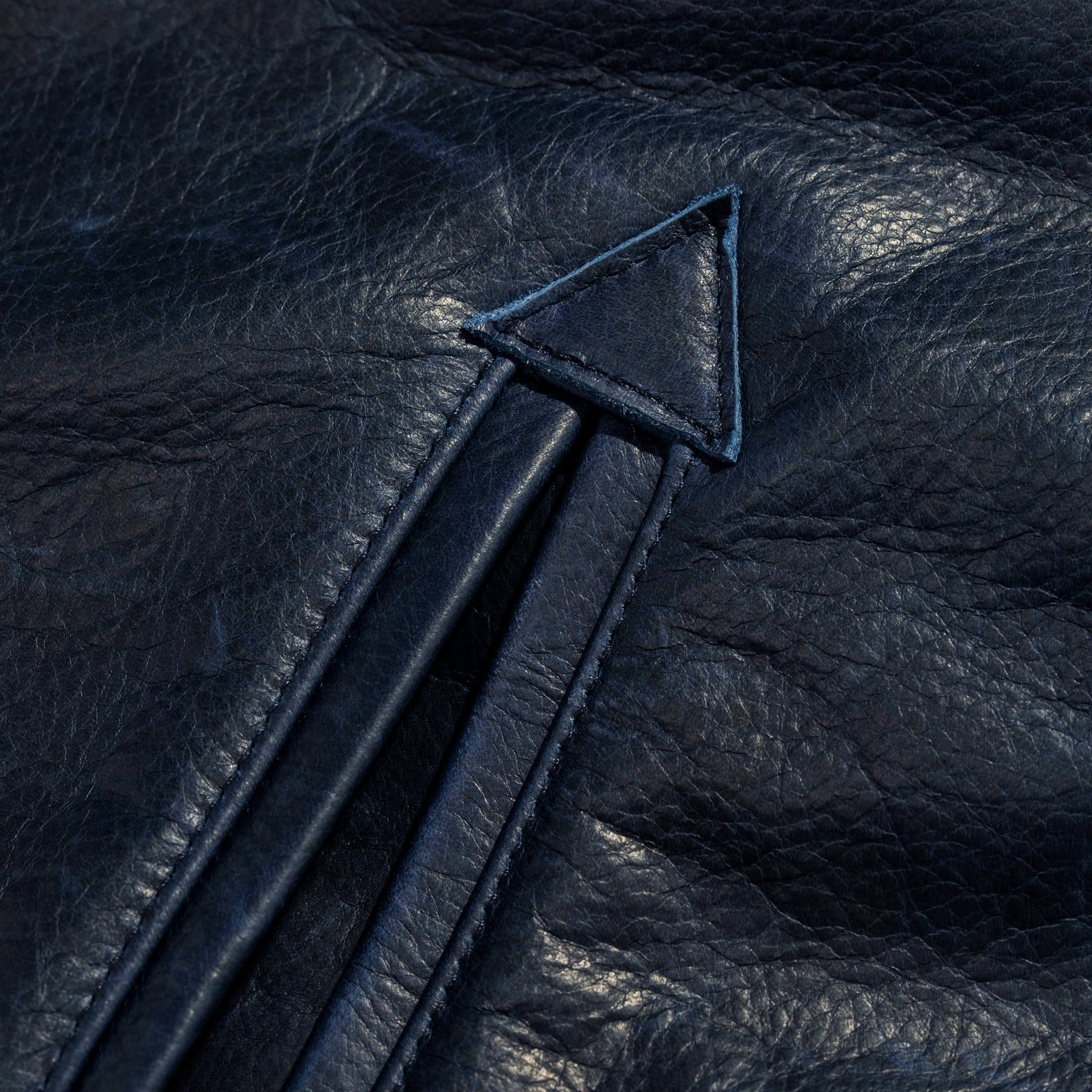 The Moto Jacket in Midnight Steerhide - Image 11