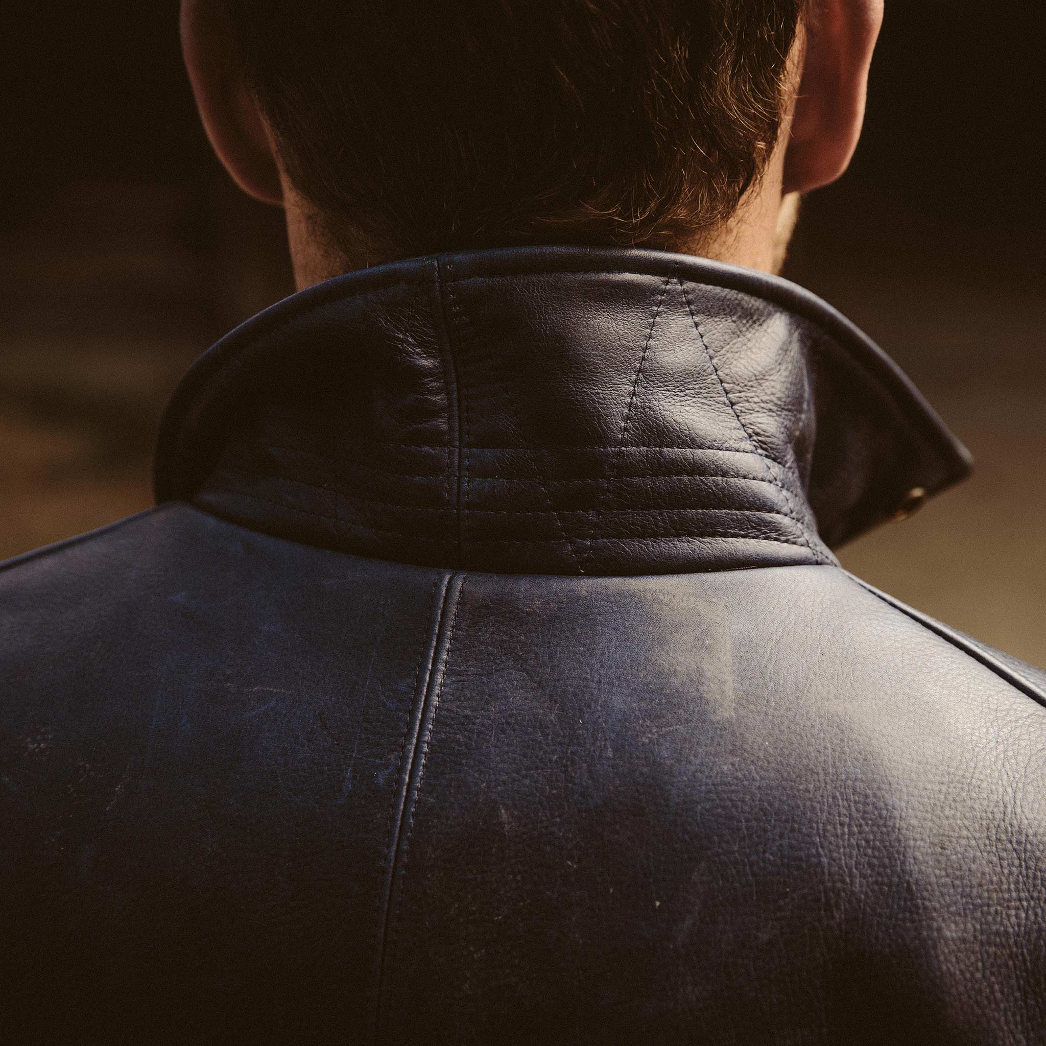 The Moto Jacket in Midnight Steerhide - Image 5