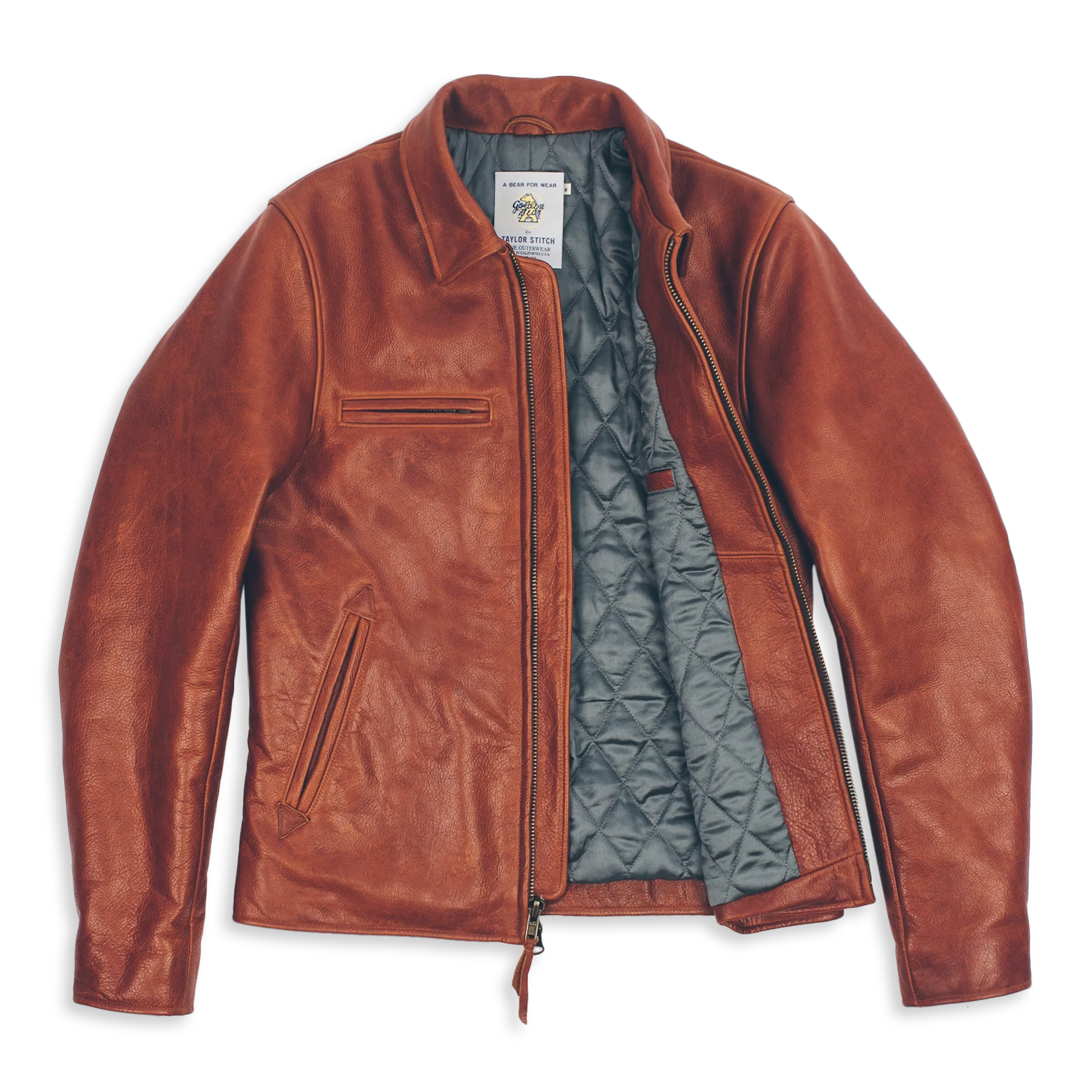 The Moto Jacket in Whiskey - Image 17