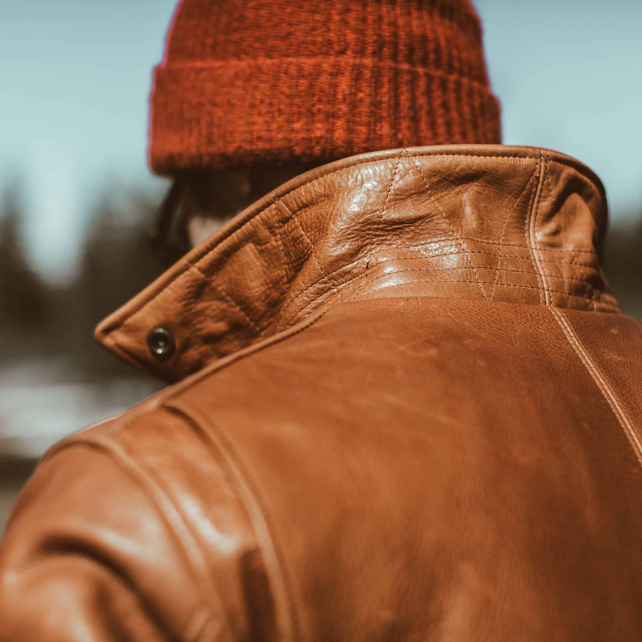 The Moto Jacket in Whiskey - Image 5