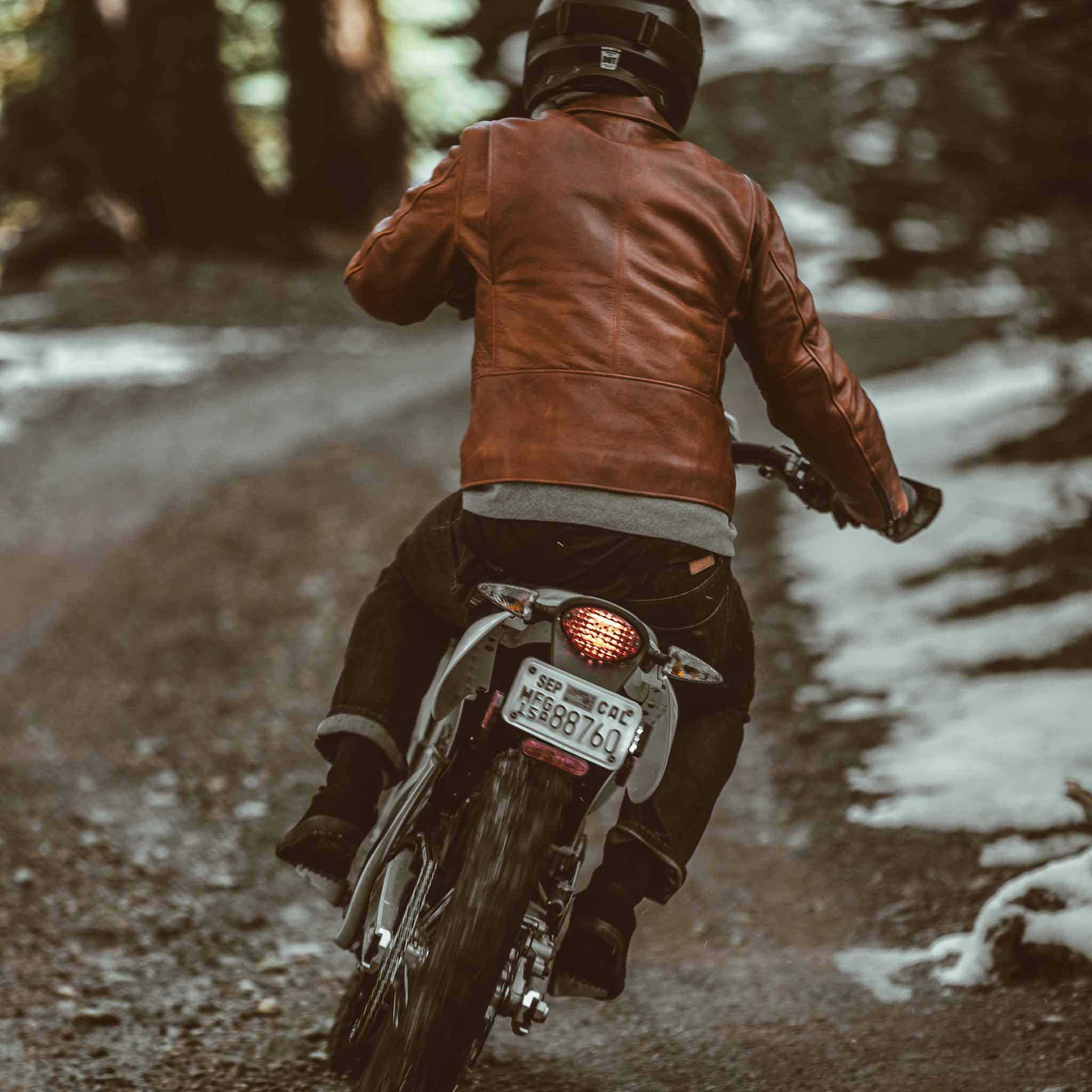 The Moto Jacket in Whiskey - Image 7
