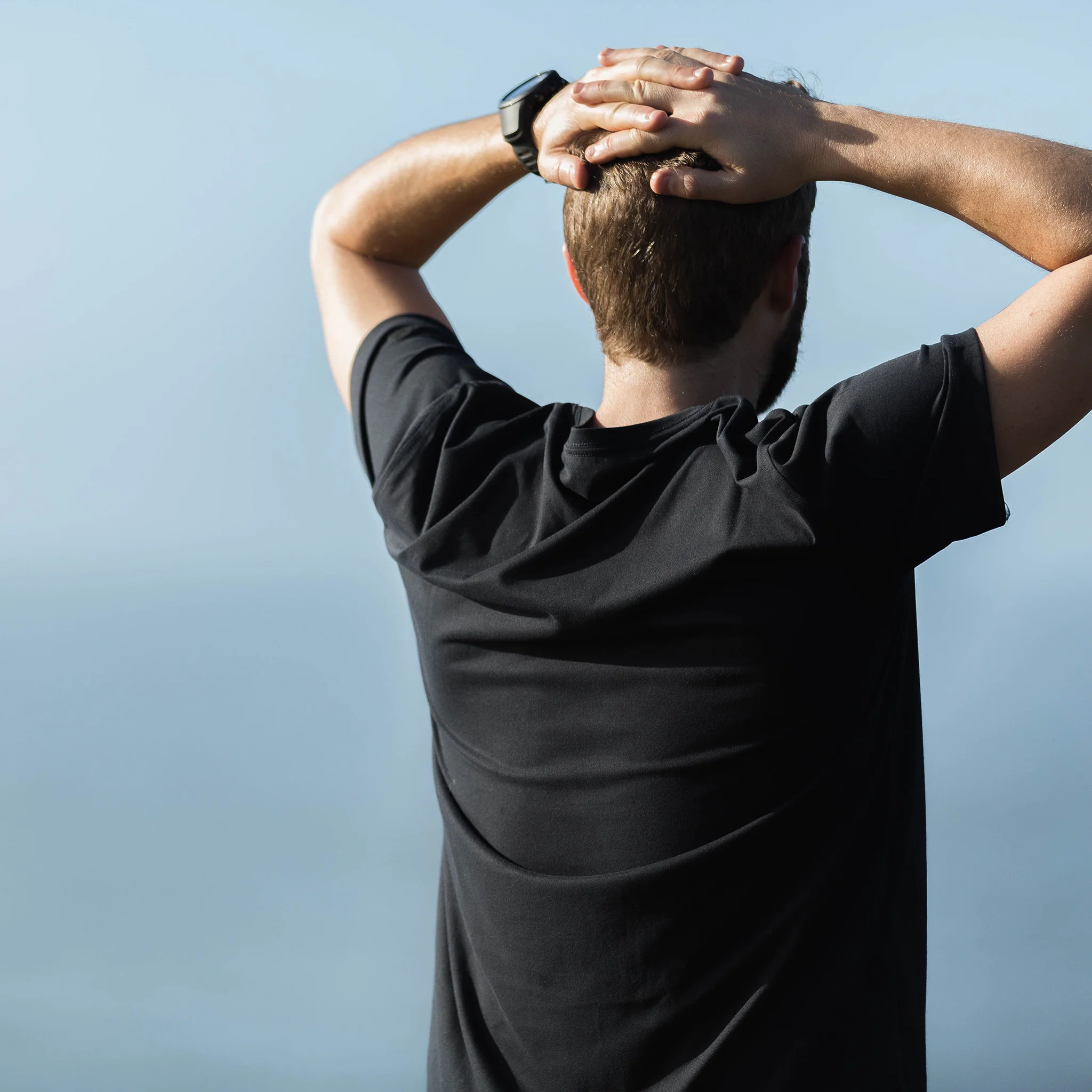 The Myles Everyday Tee in Charcoal - Image 2