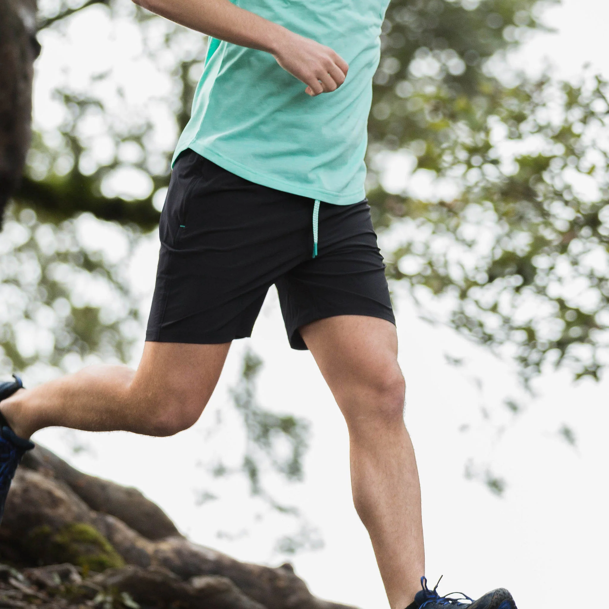 The Myles Momentum Short in Charcoal - Image 2