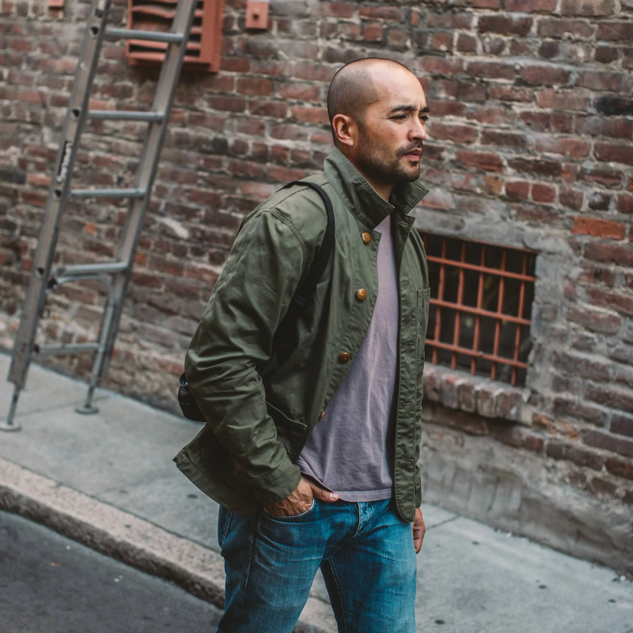 The Ojai Jacket in Olive - Image 2