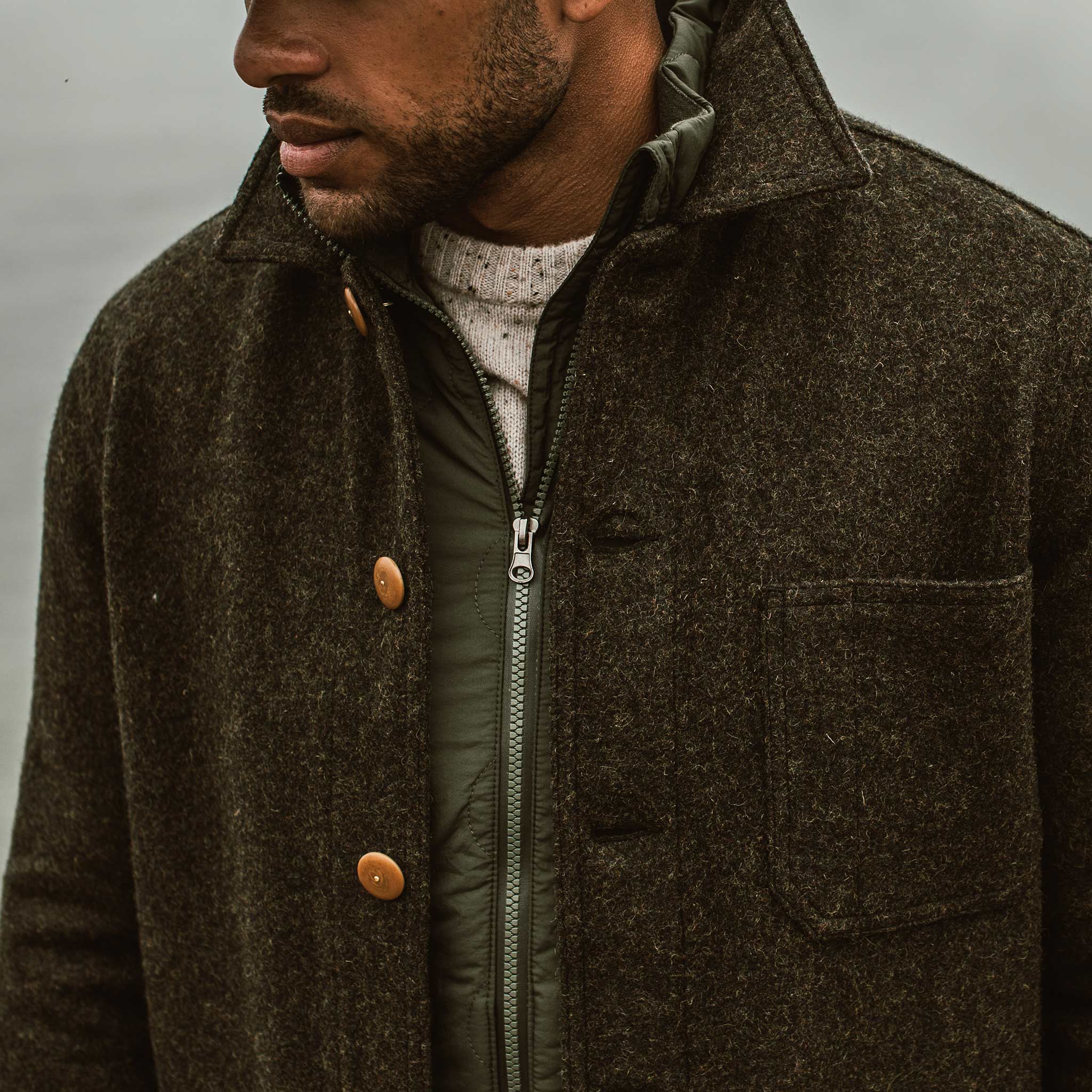 The Ojai Jacket in Shetland Moss - Image 5